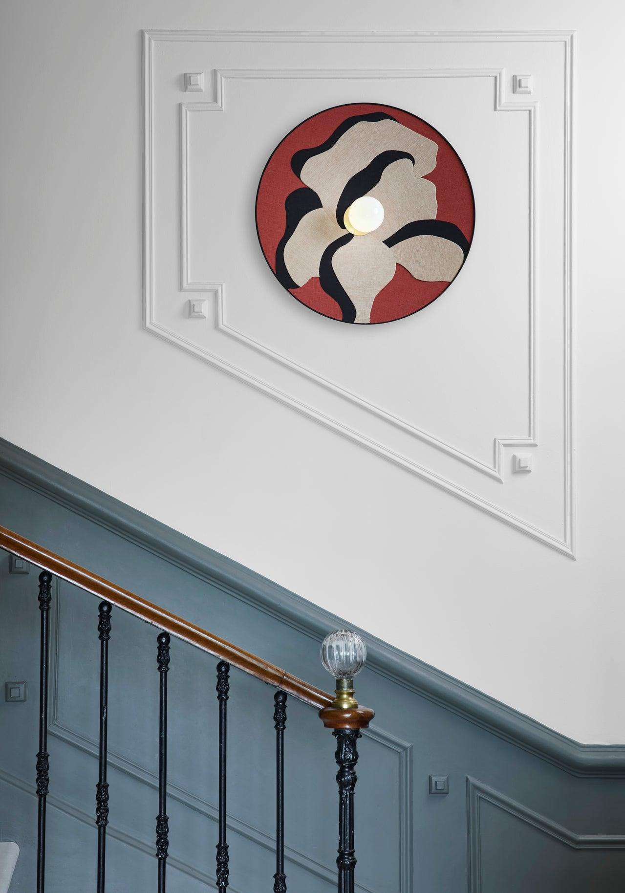 Kinkiet SONIA LAUDET karminowy Market Set    Eye on Design