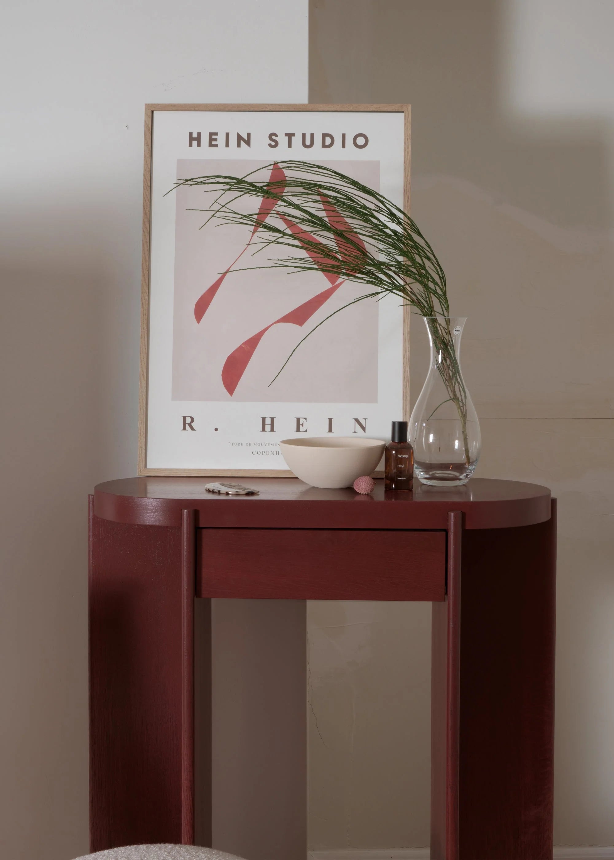 KIRU Console Black Oak Wood