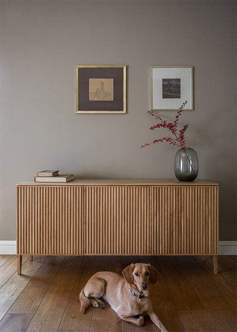 PHAB Chest of Drawers Black Oak