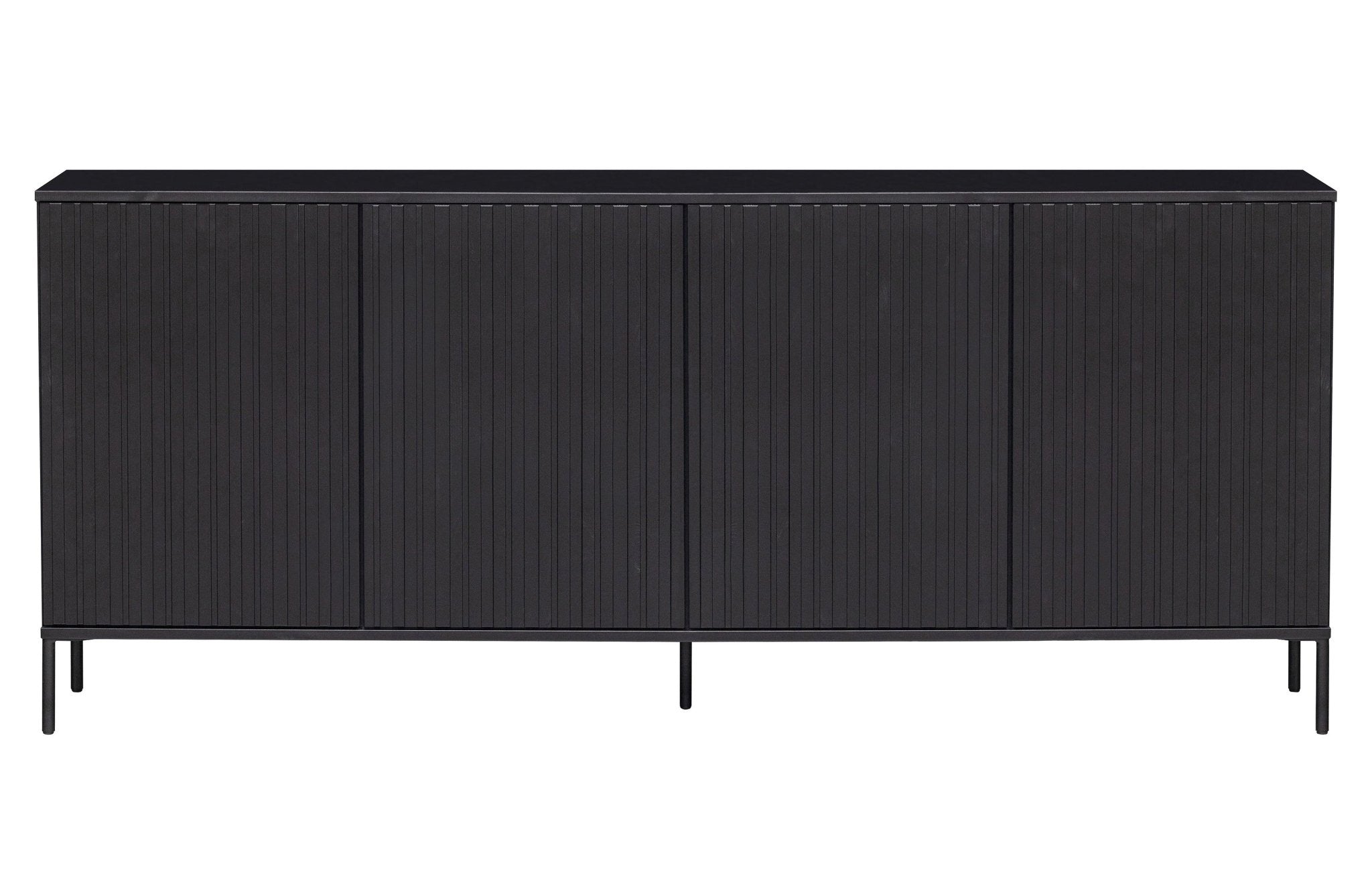 Komoda GRAVURE czarne drewno sosnowe Woood Exclusive    Eye on Design