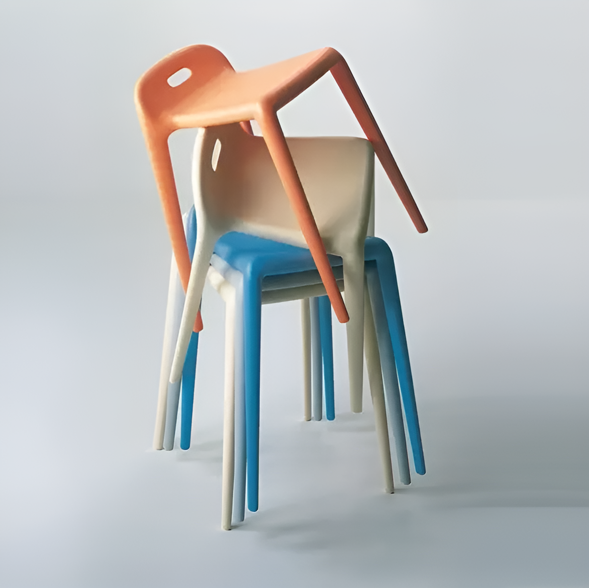 YUYU orange stool
