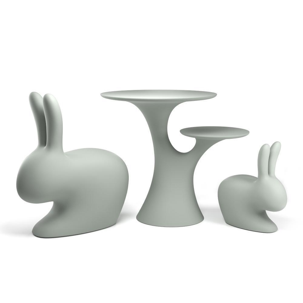 Krzesło RABBIT jasnoszary Qeeboo    Eye on Design