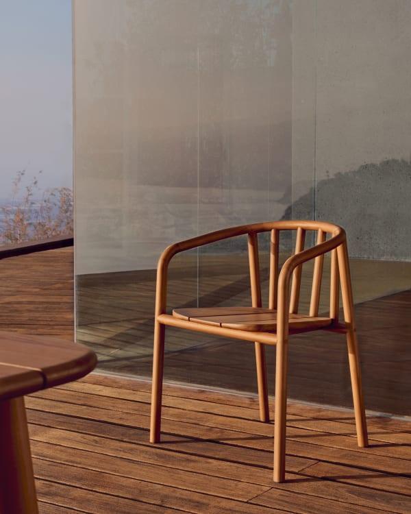 Krzesło TURQUETA drewno tekowe La Forma    Eye on Design