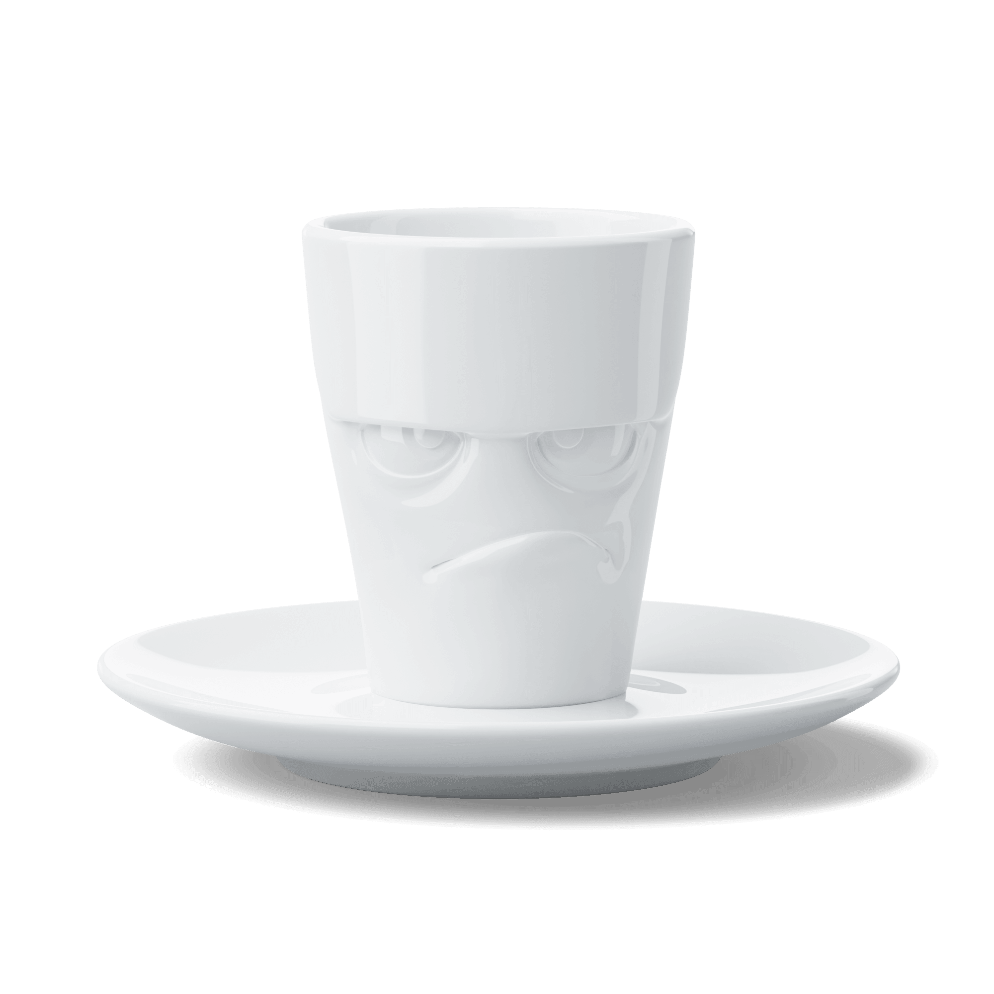 Kubeczek do espresso GRUMPY biały – 58products