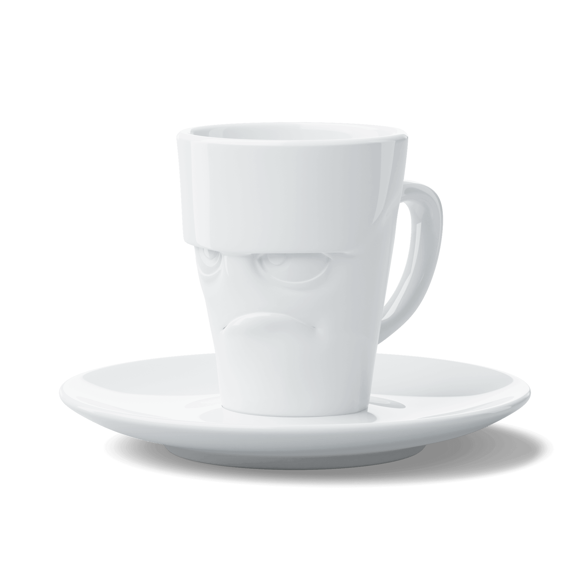 Kubeczek do espresso GRUMPY biały – 58products