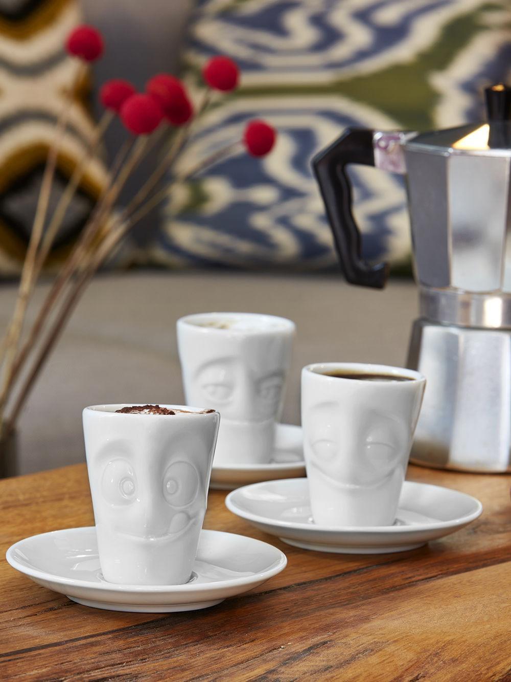 Kubeczek do espresso IMPISH biały, marka 58products