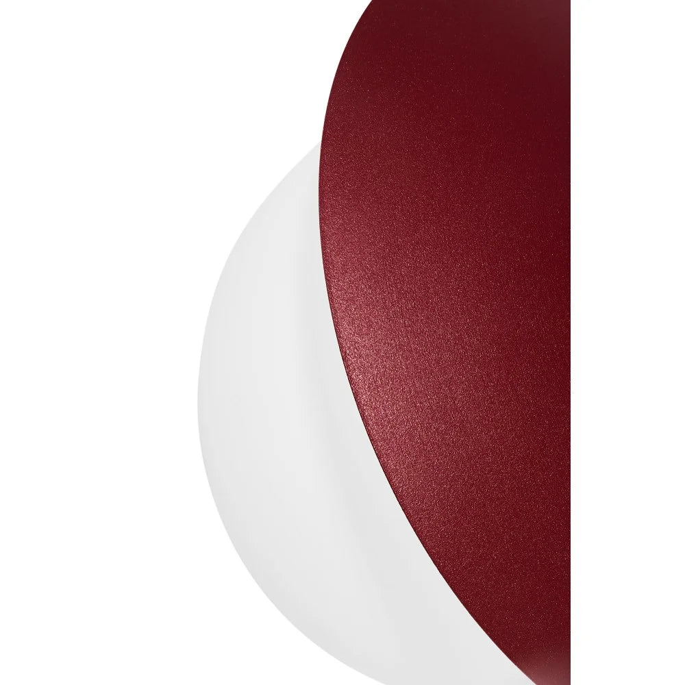 Stropní svítidlo KUUL burgundské