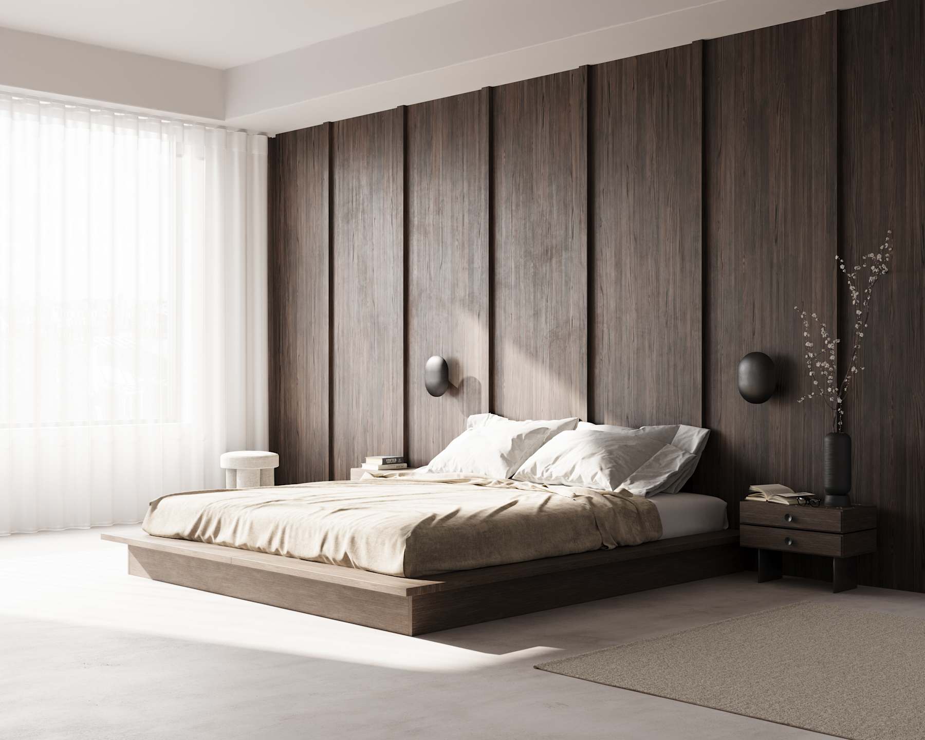 HIHAT black metal knobs