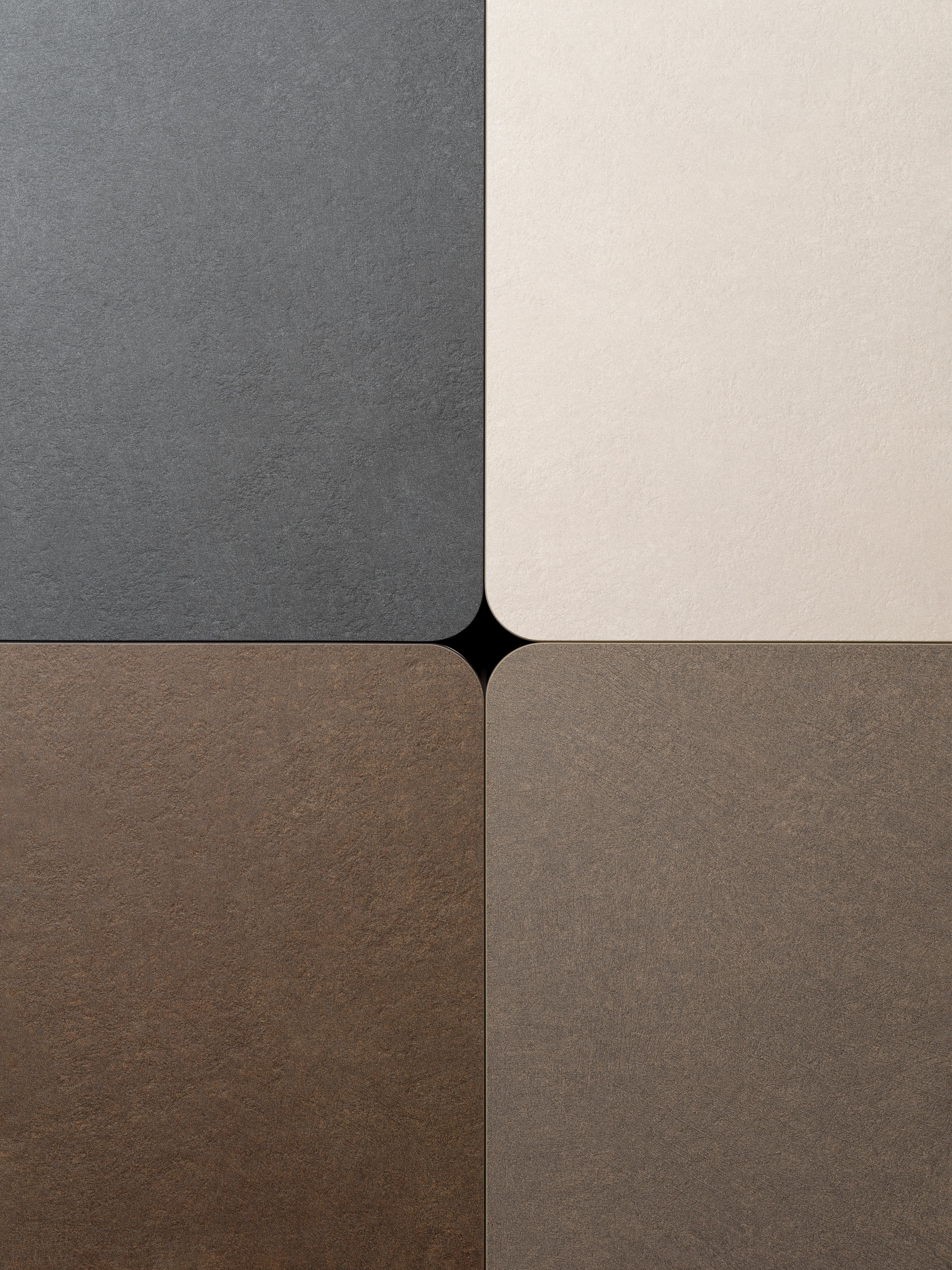 Čtvercový venkovní stolek PIAVE taupe