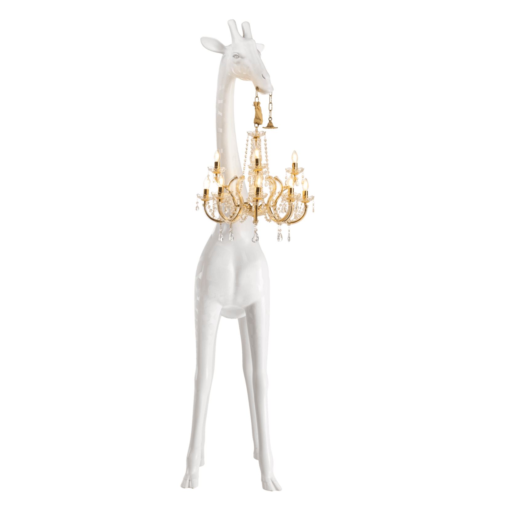 Lampa GIRAFFE IN LOVE M biała Qeeboo    Eye on Design