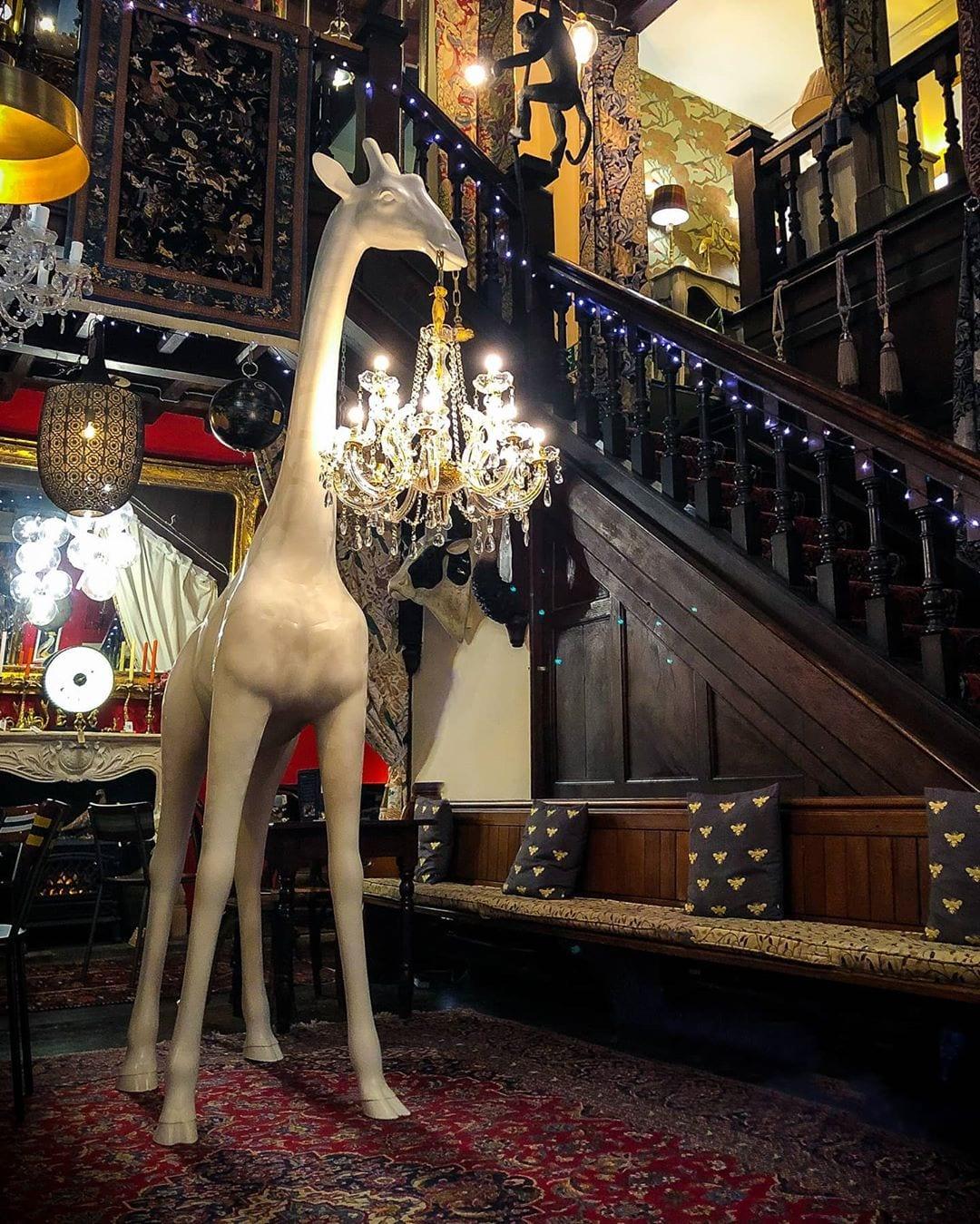 Lampa GIRAFFE IN LOVE M biała Qeeboo    Eye on Design