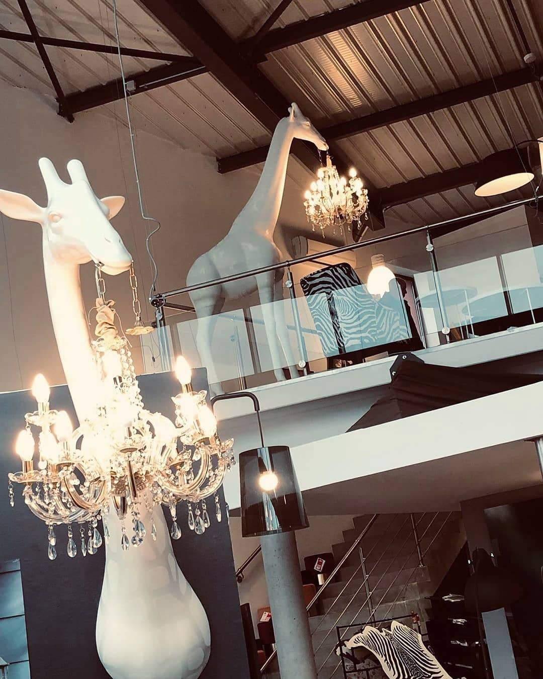 Lampa GIRAFFE IN LOVE XL biała Qeeboo    Eye on Design