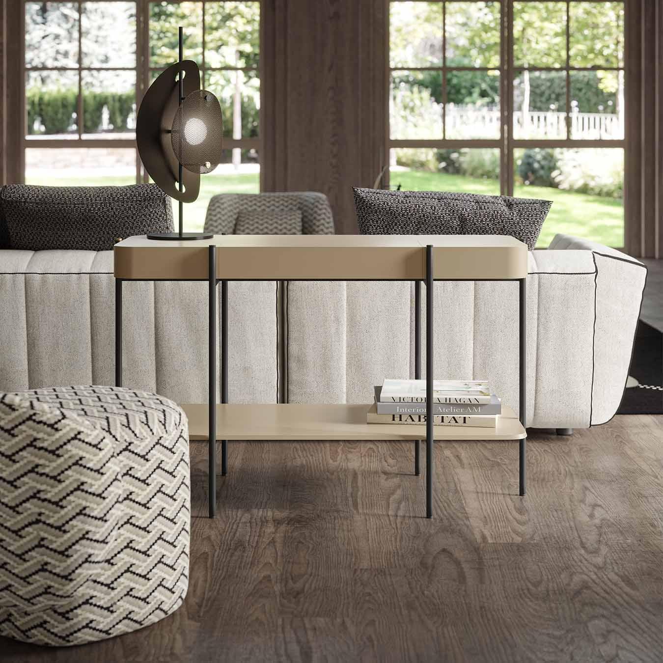 Lampa stołowa COROLLE brązowy Liu Jo Living    Eye on Design