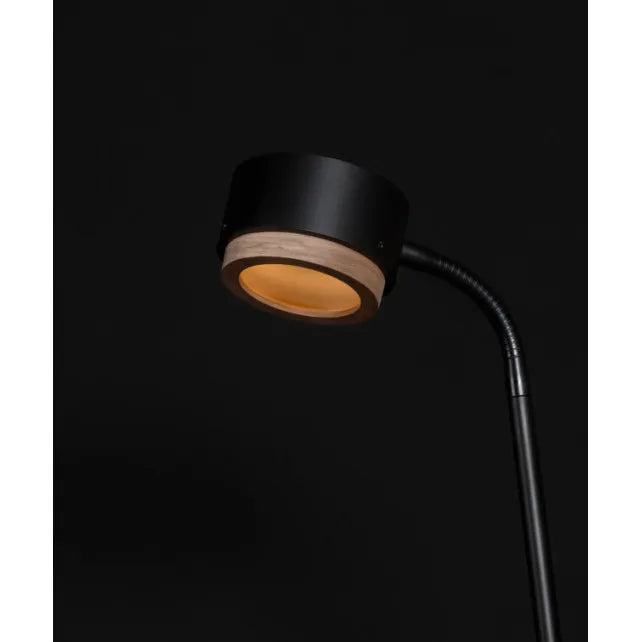 Lampa stołowa JUBI czarny z betonem