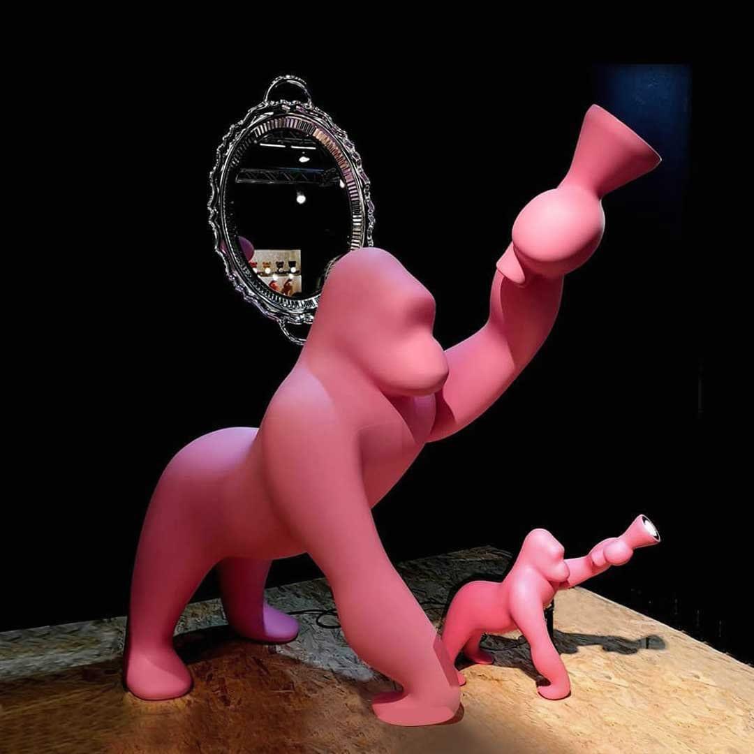 Lampa stołowa KONG biały Qeeboo    Eye on Design