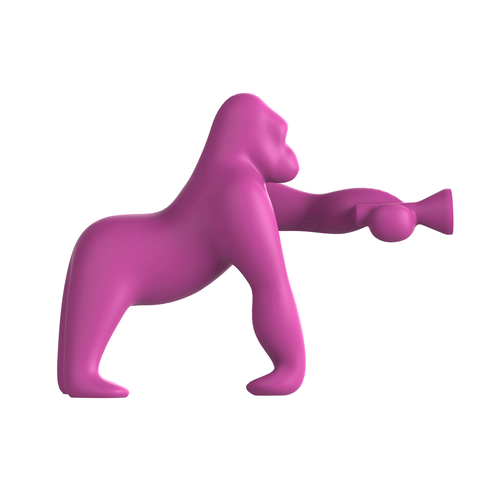 Lampa stołowa KONG fuksja Qeeboo    Eye on Design