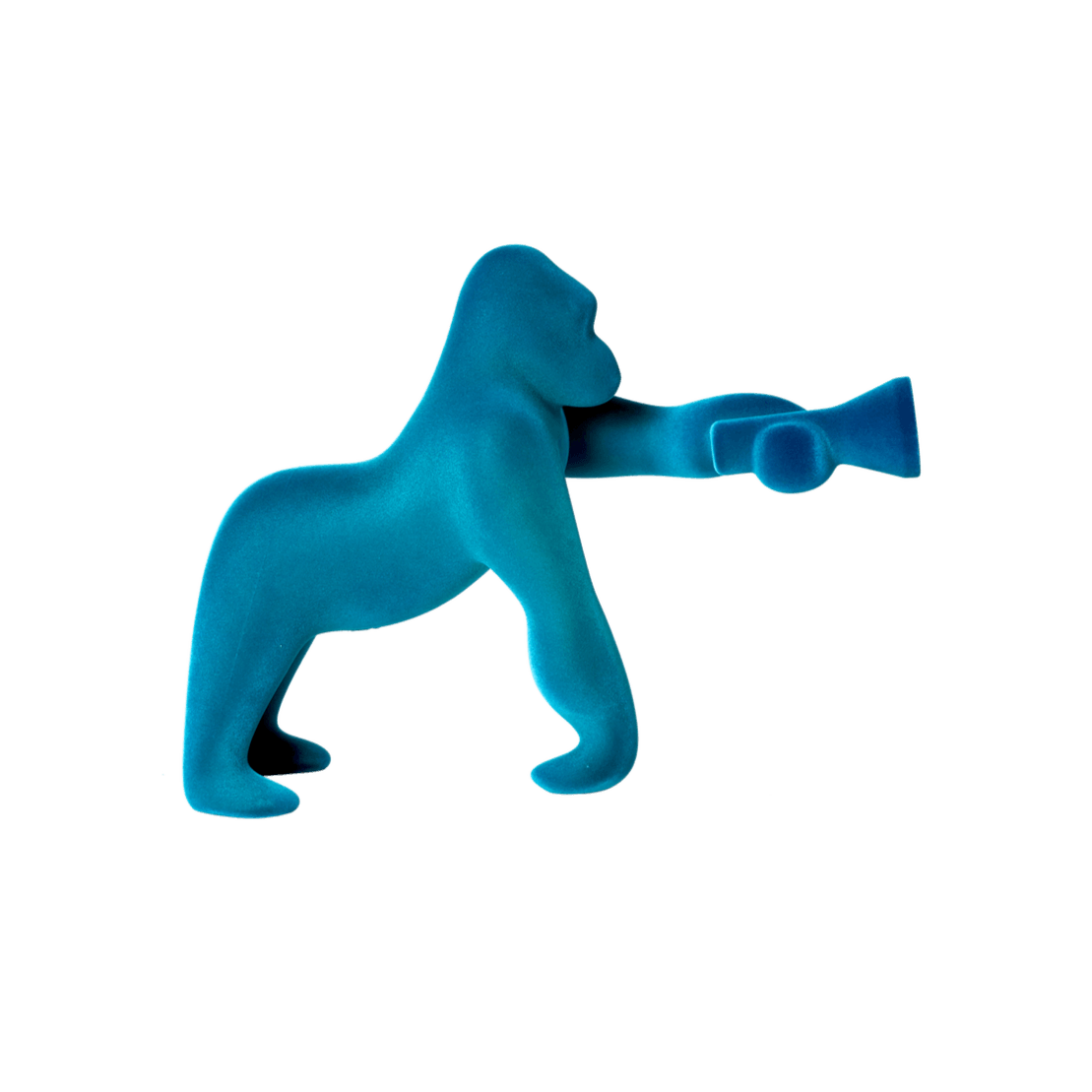 Lampa stołowa KONG VELVET turkusowy Qeeboo    Eye on Design