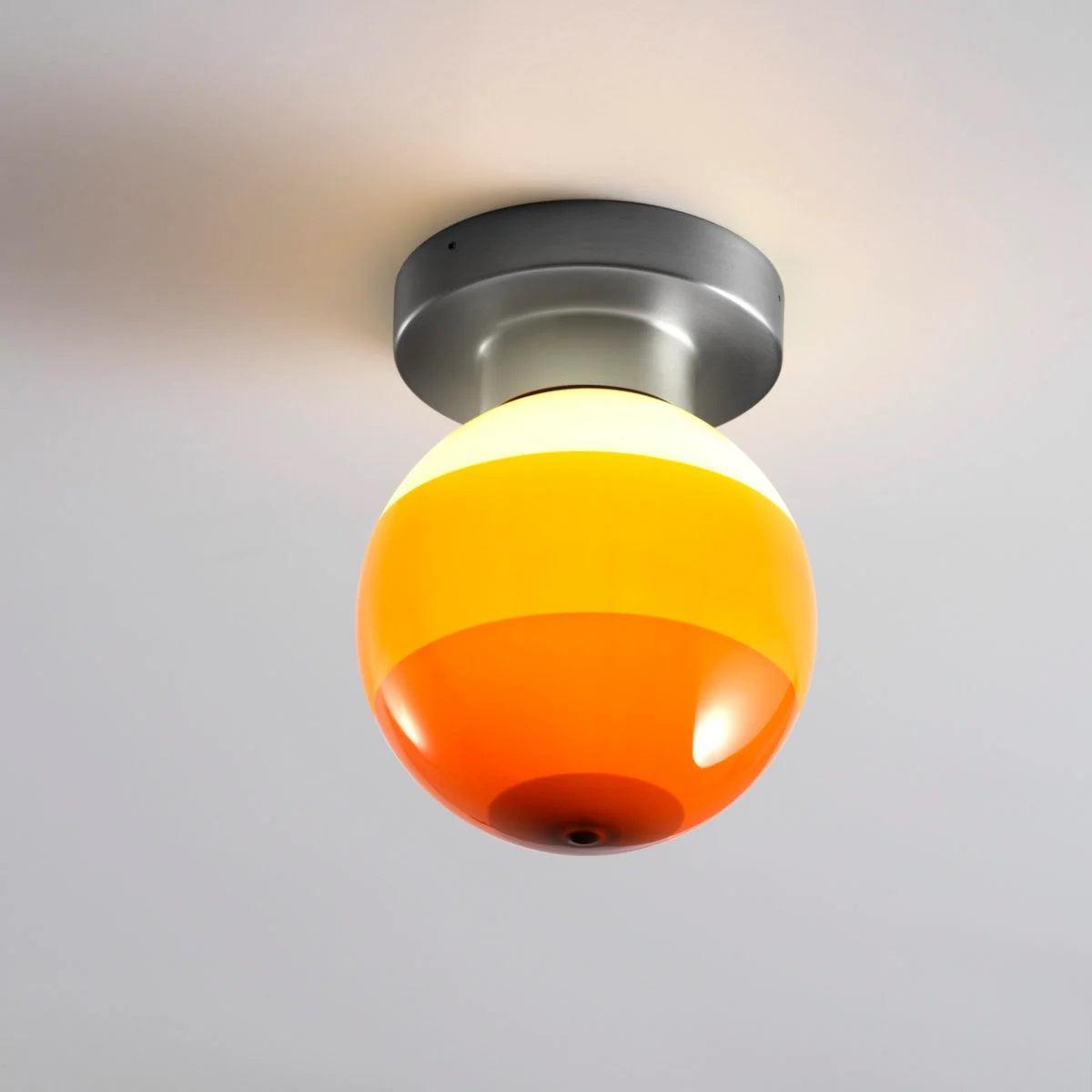Lampa sufitowa DIPPING bursztynowy Marset    Eye on Design