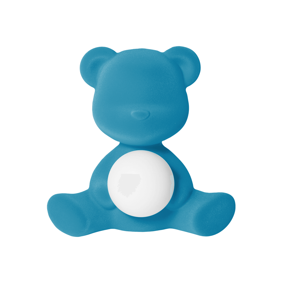 Lampa TEDDY GIRL VELVET błękitna Qeeboo    Eye on Design