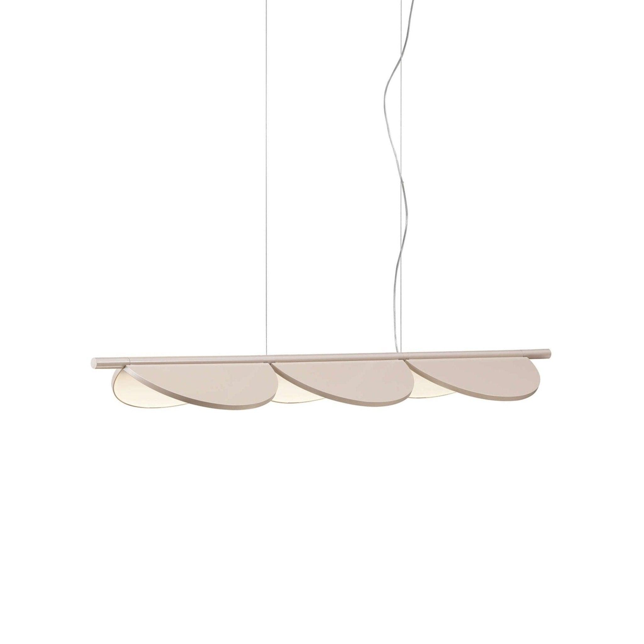 Lampa wisząca ALMENDRA LINEAR beżowy Flos 3   Eye on Design