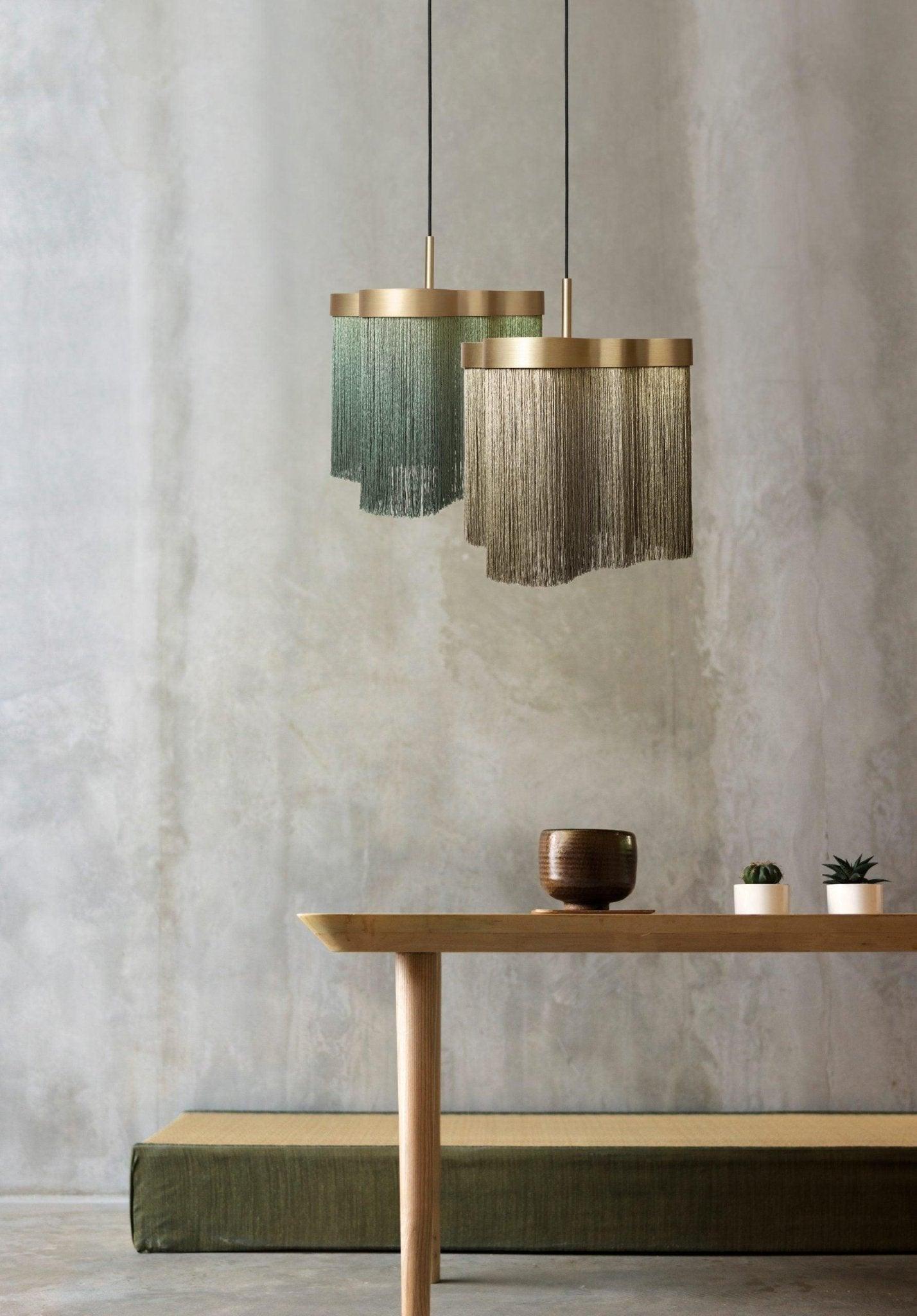 Lampa wisząca ARCIPELAGO szałwiowy Contardi    Eye on Design