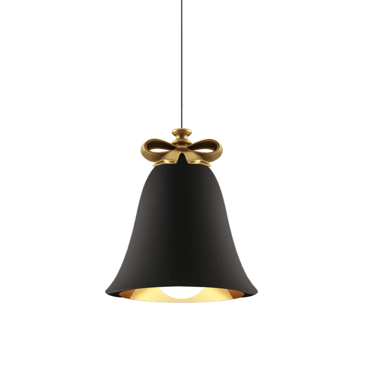 Lampa wisząca MABELLE czarny ze złotym Qeeboo    Eye on Design
