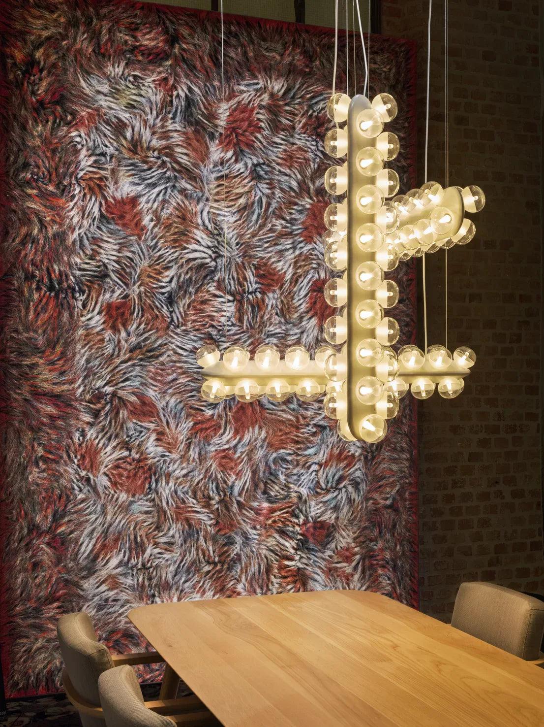 Lampa wisząca PROP LIGHT DOUBLE szkło Moooi    Eye on Design