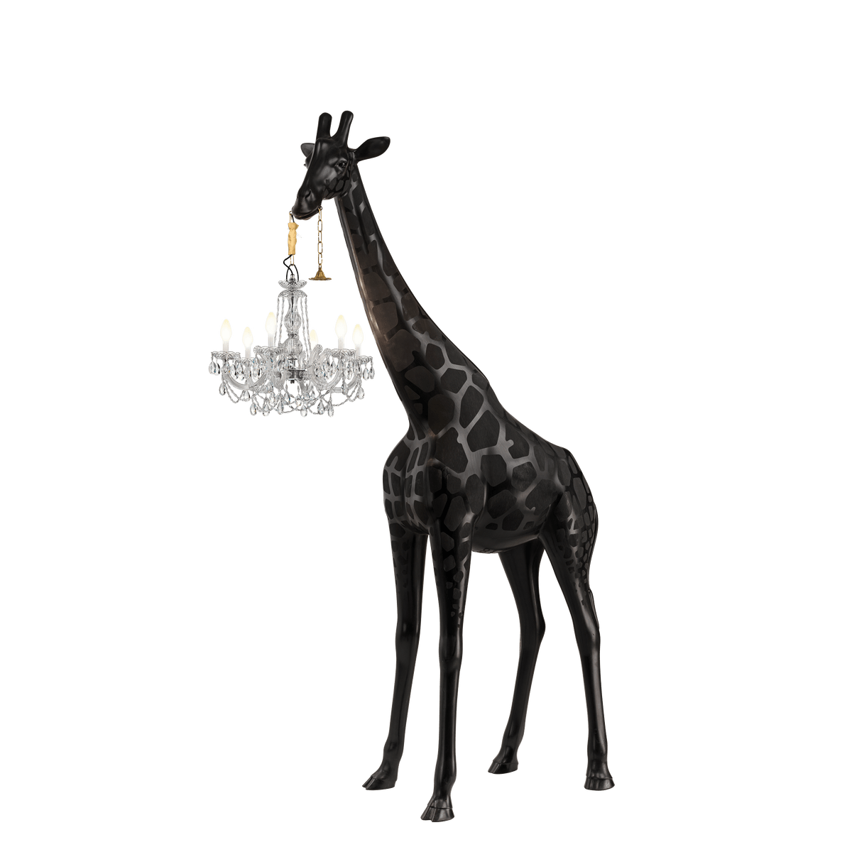Lampa zewnętrzna GIRAFFE IN LOVE M czarny Qeeboo    Eye on Design