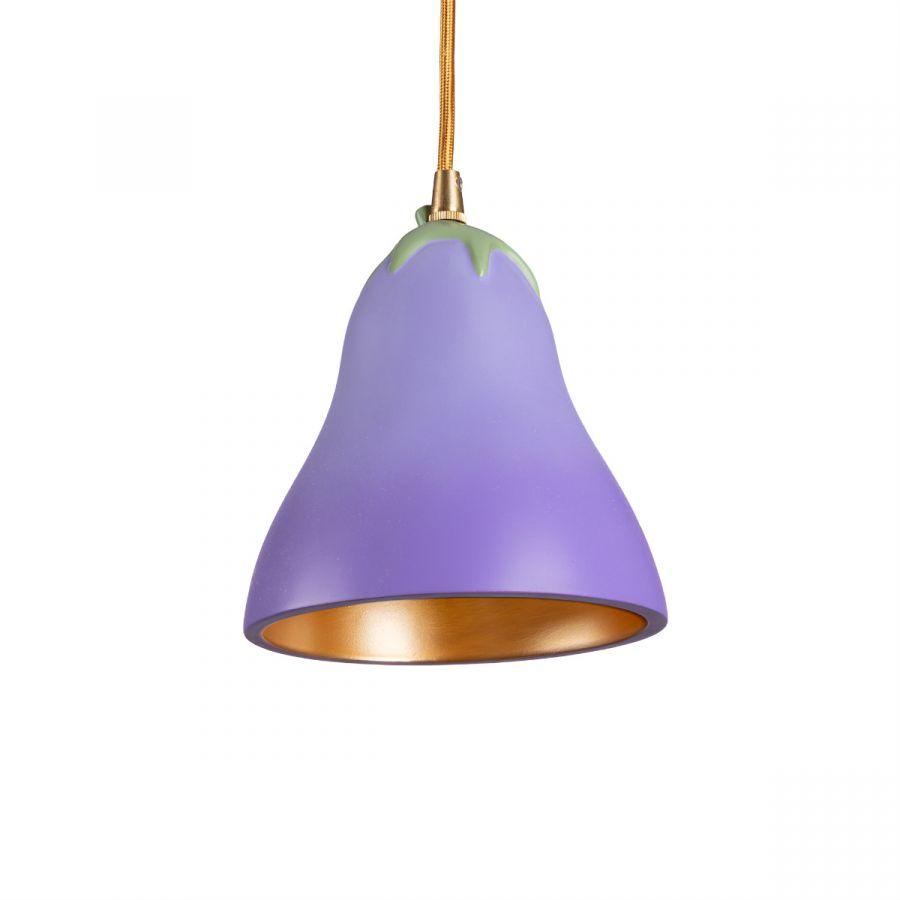 Vitamin hanging lamp - purple aubergee