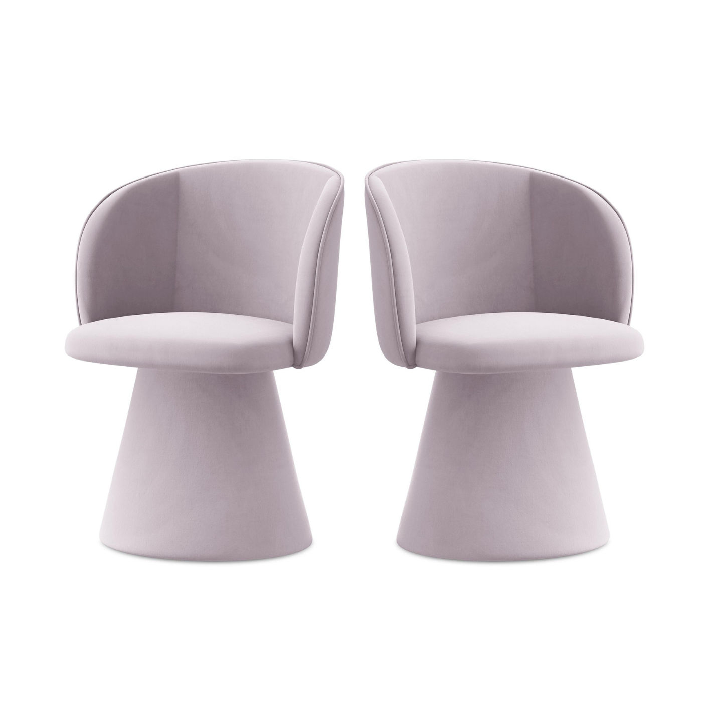 Velvet Chair MAIA Lavender