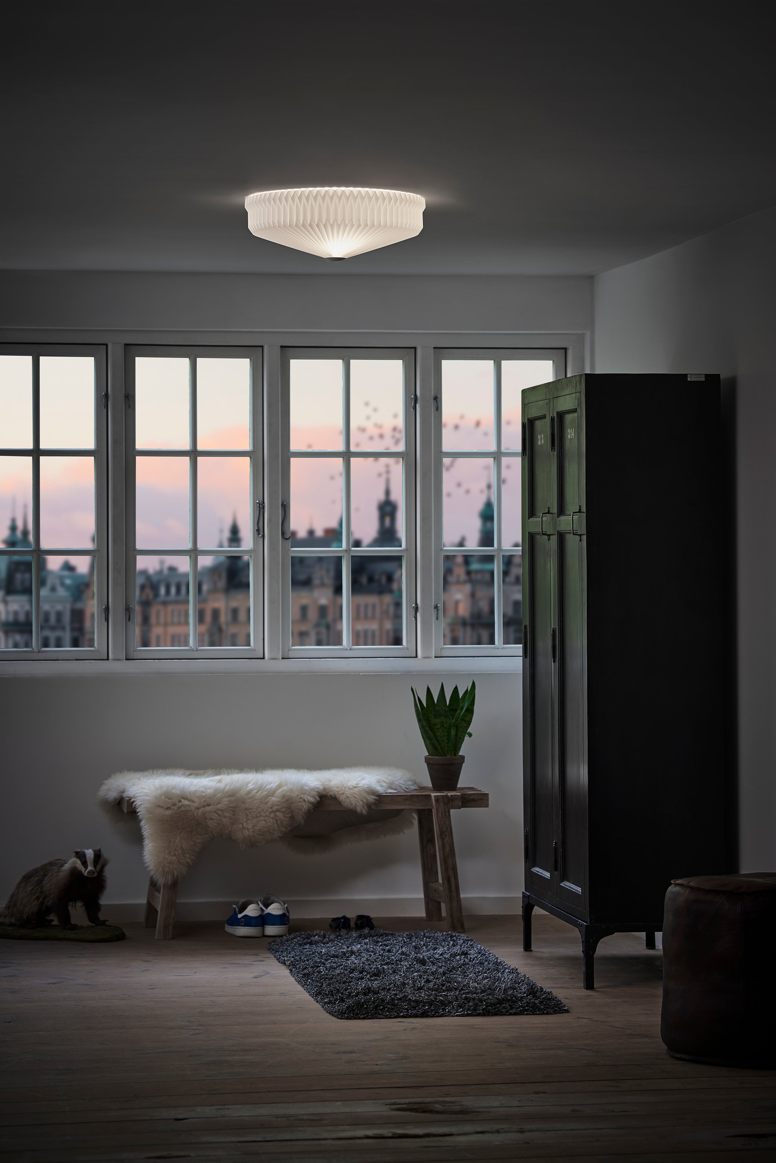 Nástěnná lampa MODEL 30 bílá