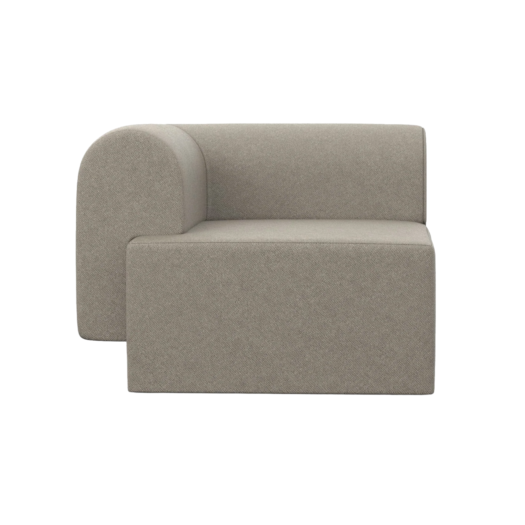 TORI Modular Sofa - Left Module Taupe