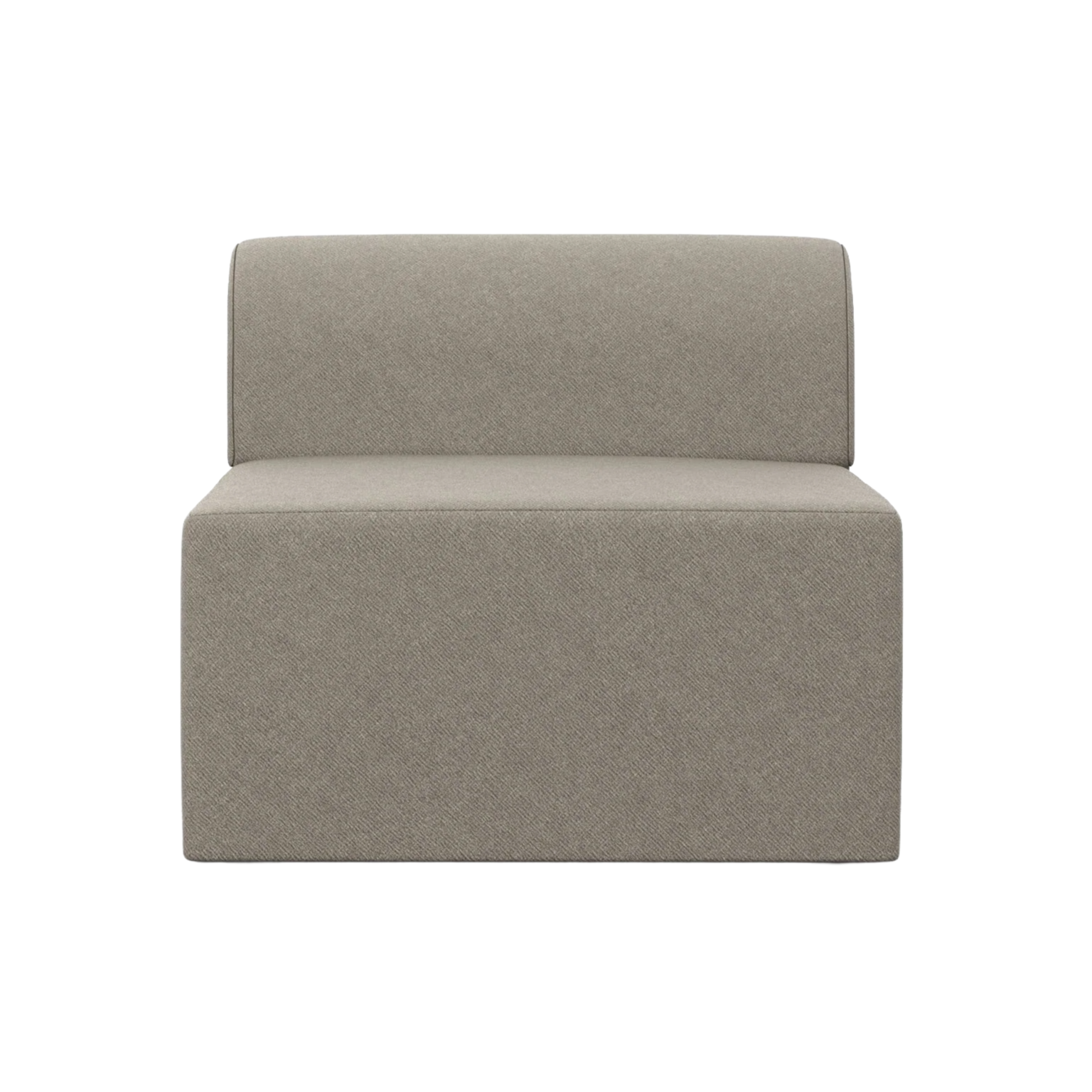 TORI modular sofa - central module taupe