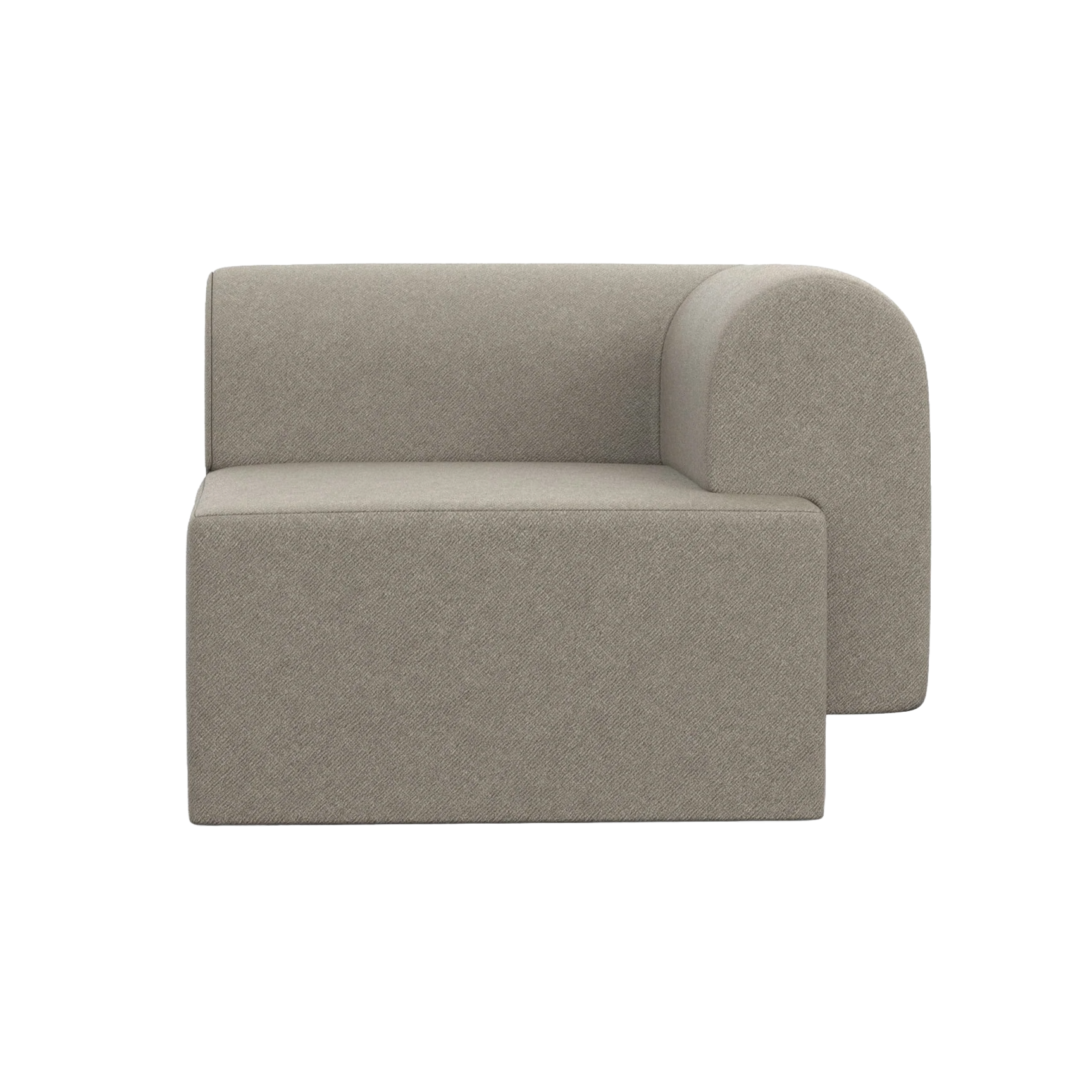 Modulová pohovka TORI - pravý modul taupe