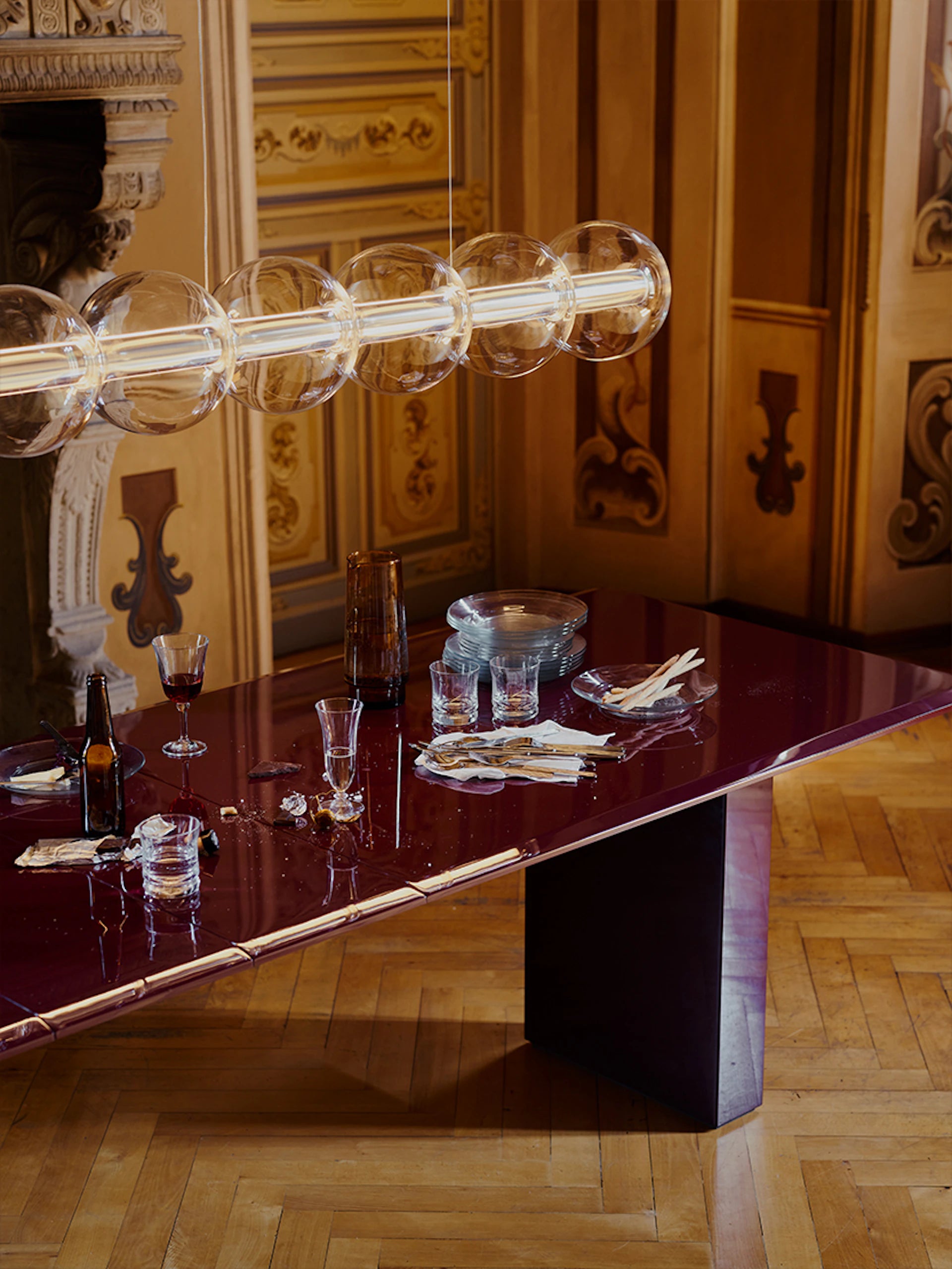 Závěsné svítidlo LUCE SFERICA sklo