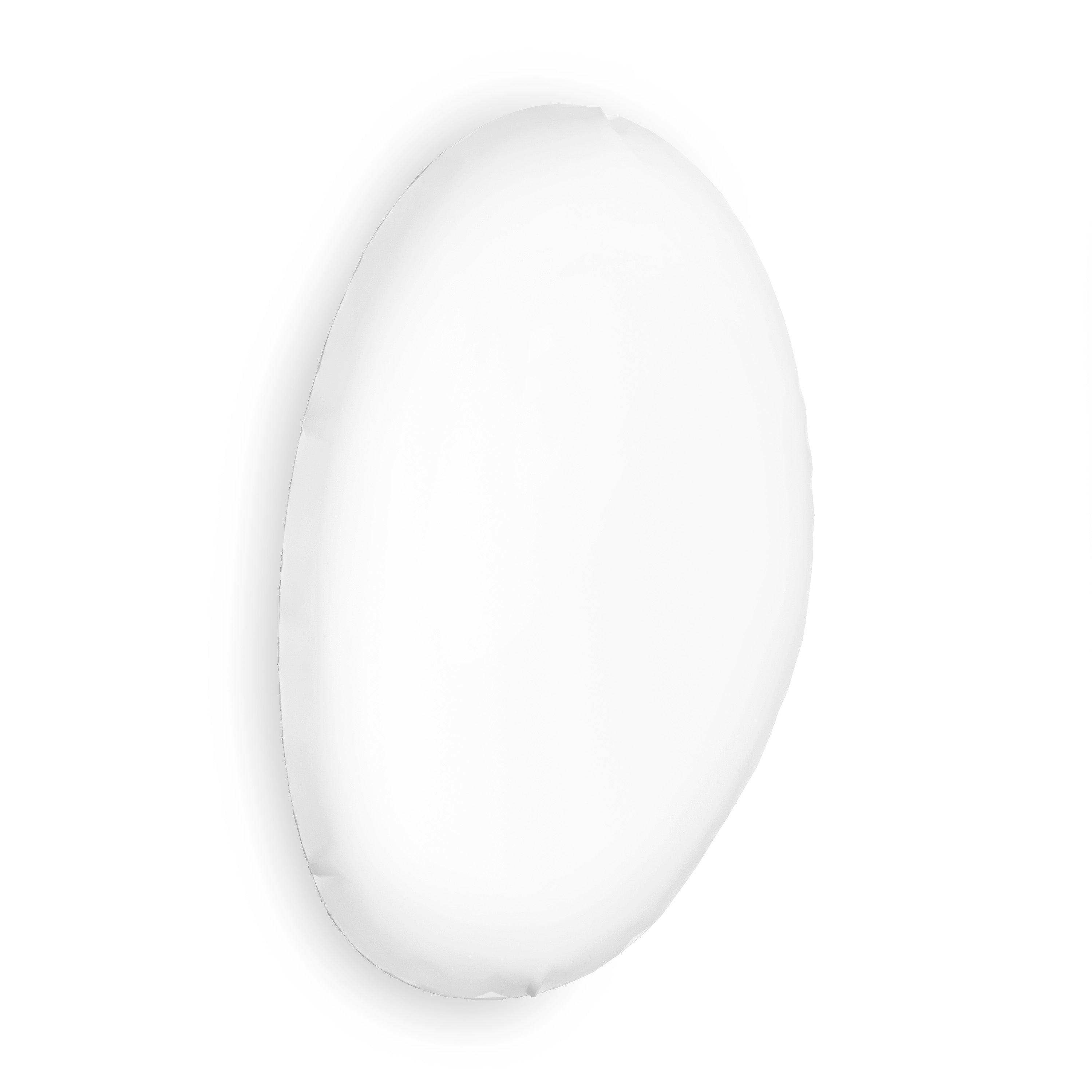 Lustro TAFLA O cotton candy biały mat Zieta Studio    Eye on Design