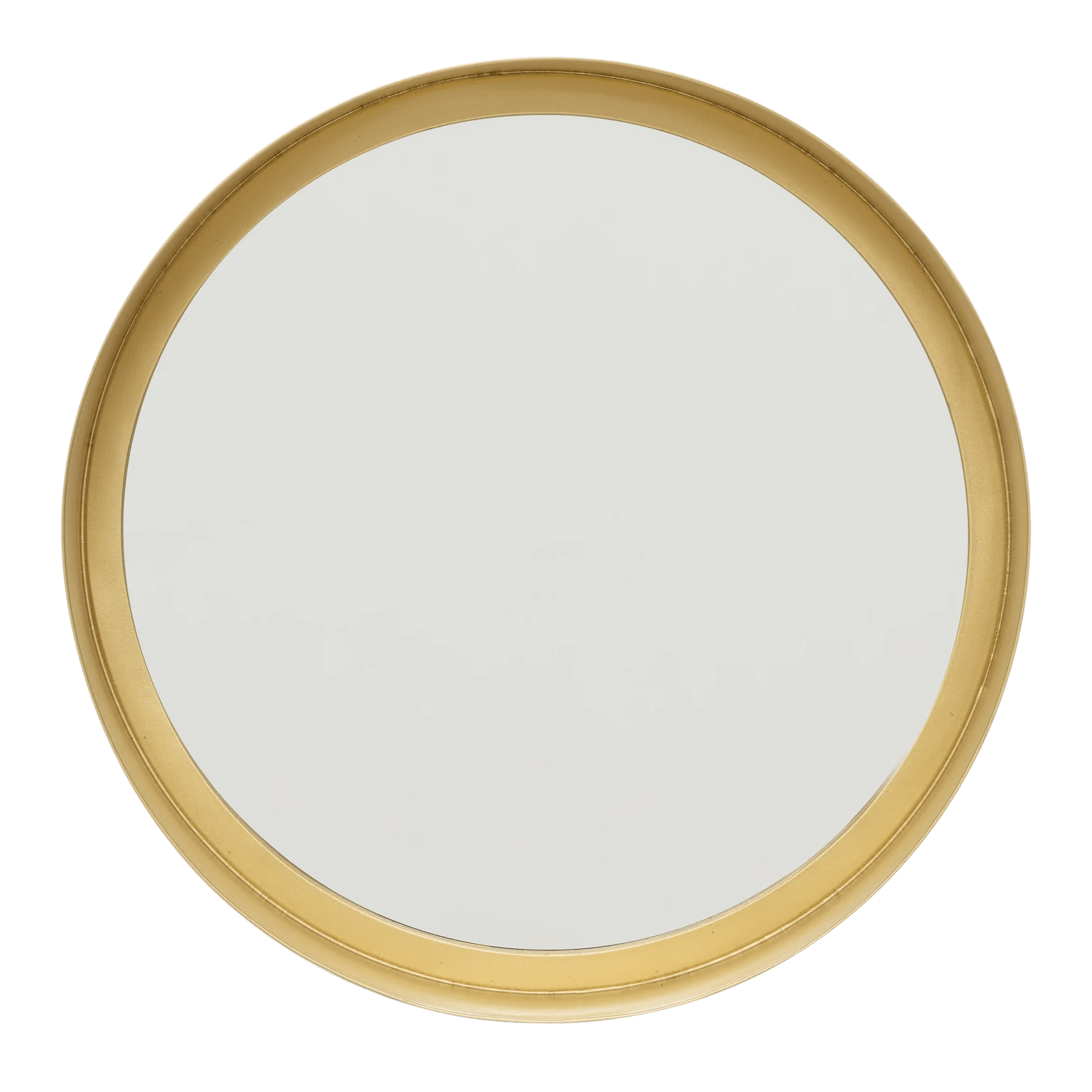 Lustro z głęboką złotą ramą Urban Nature Culture    Eye on Design