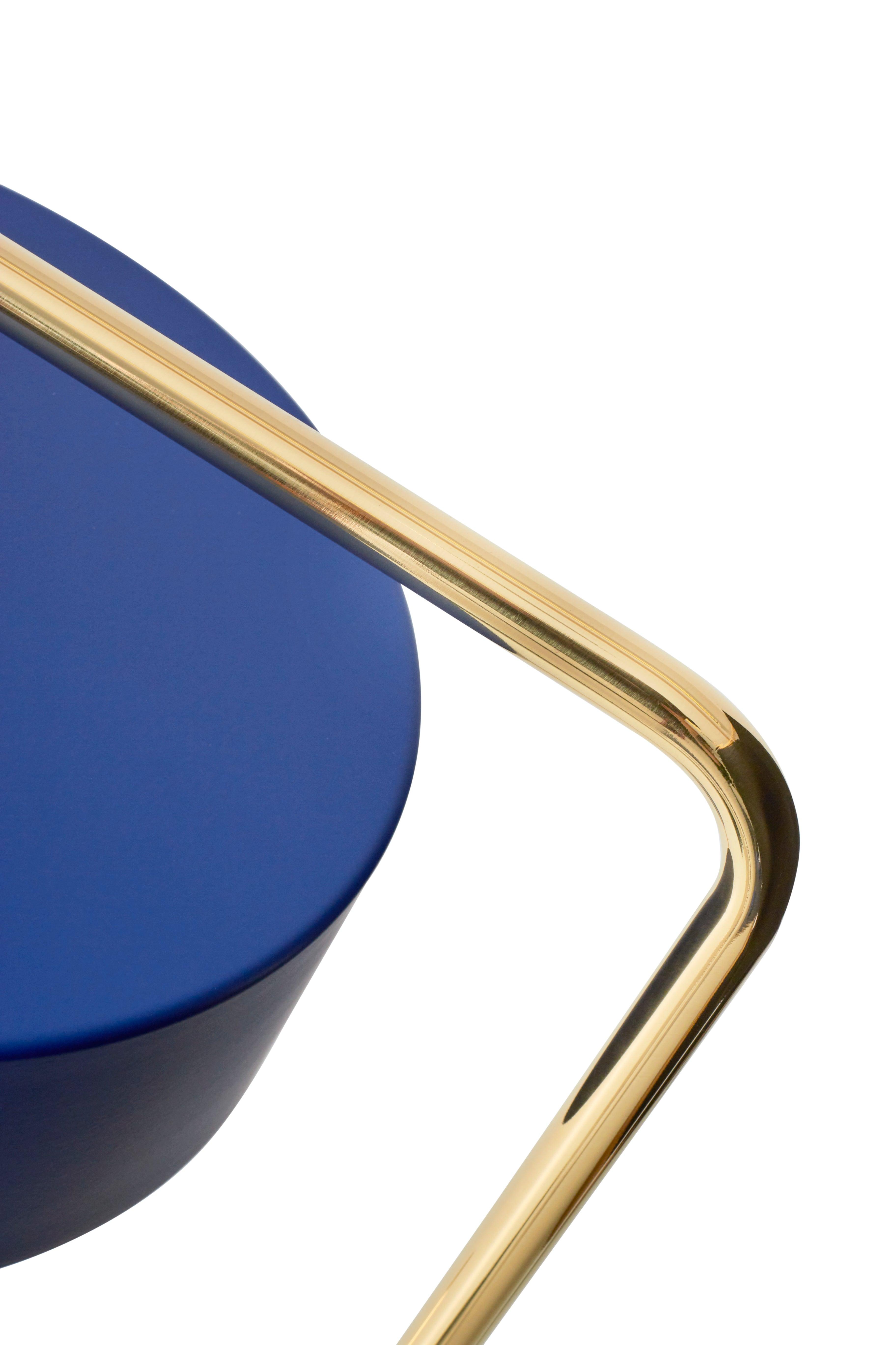 Stolní lampa PETITE MACHINE modrá