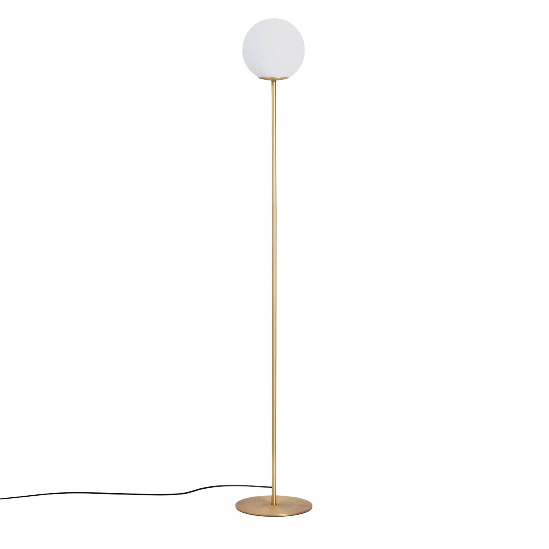 BRISIA Floor Lamp Brushed Brass
