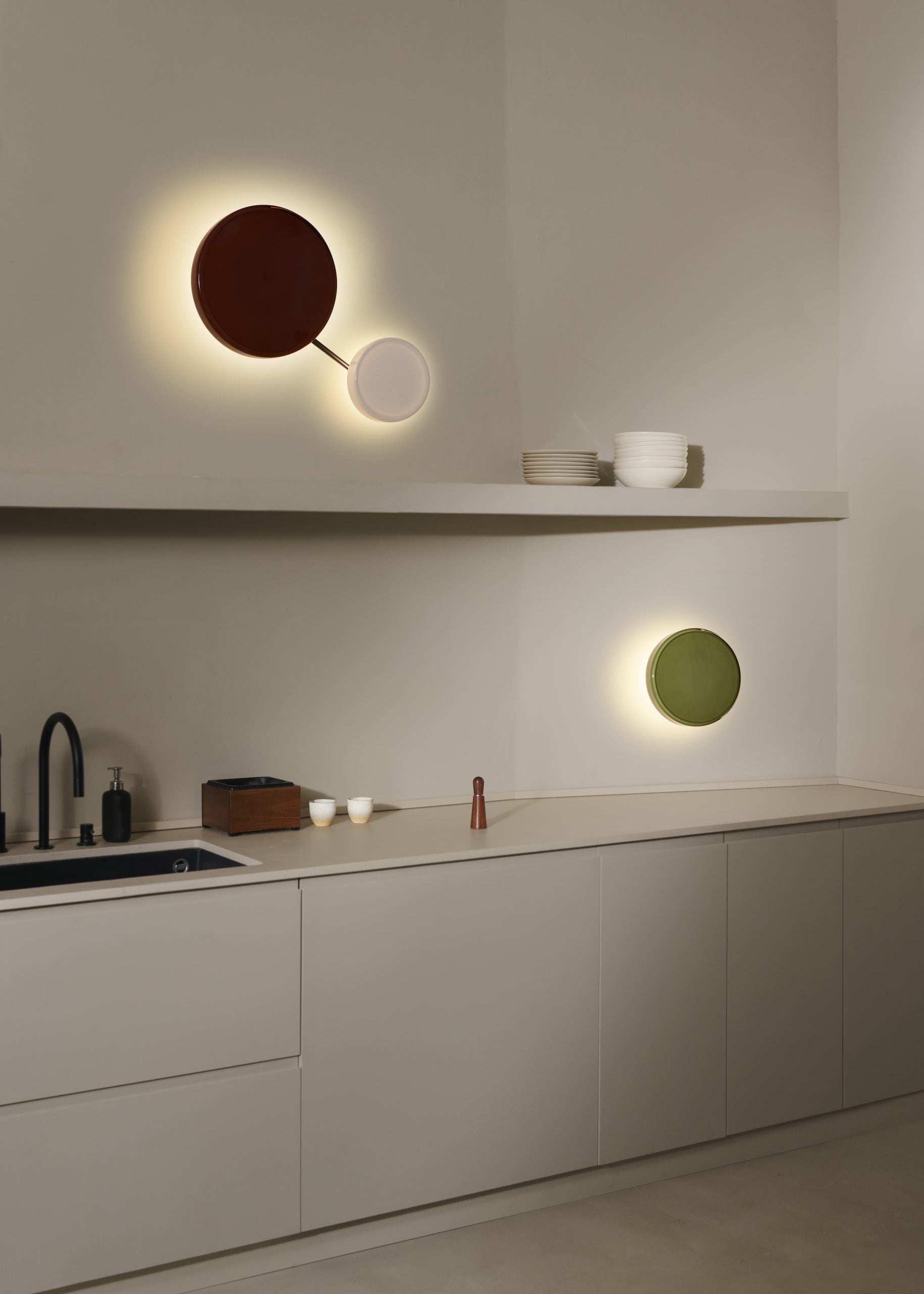 CARAMEL Brown Wall Sconce