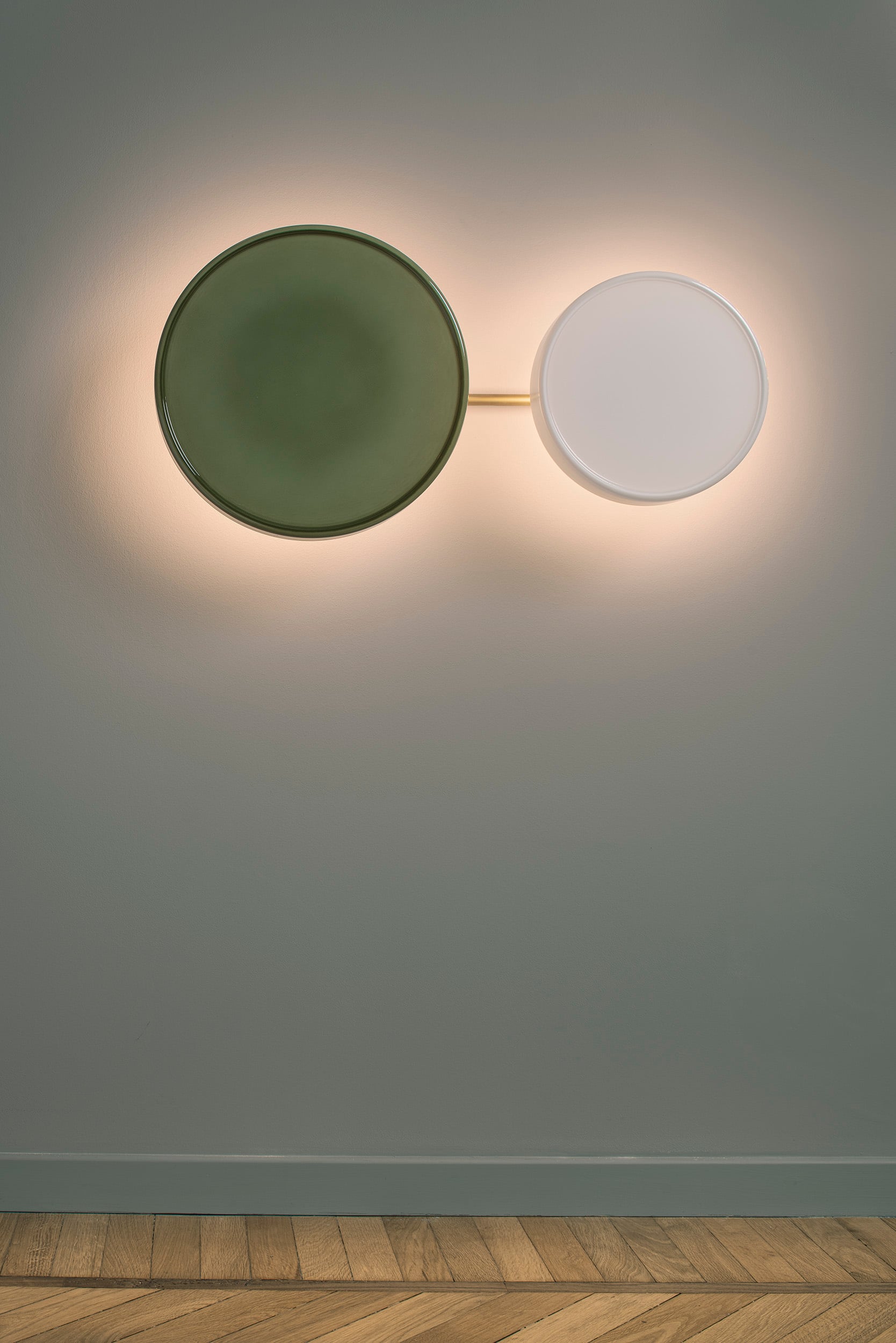 Nástěnné svítidlo CARAMEL bílé