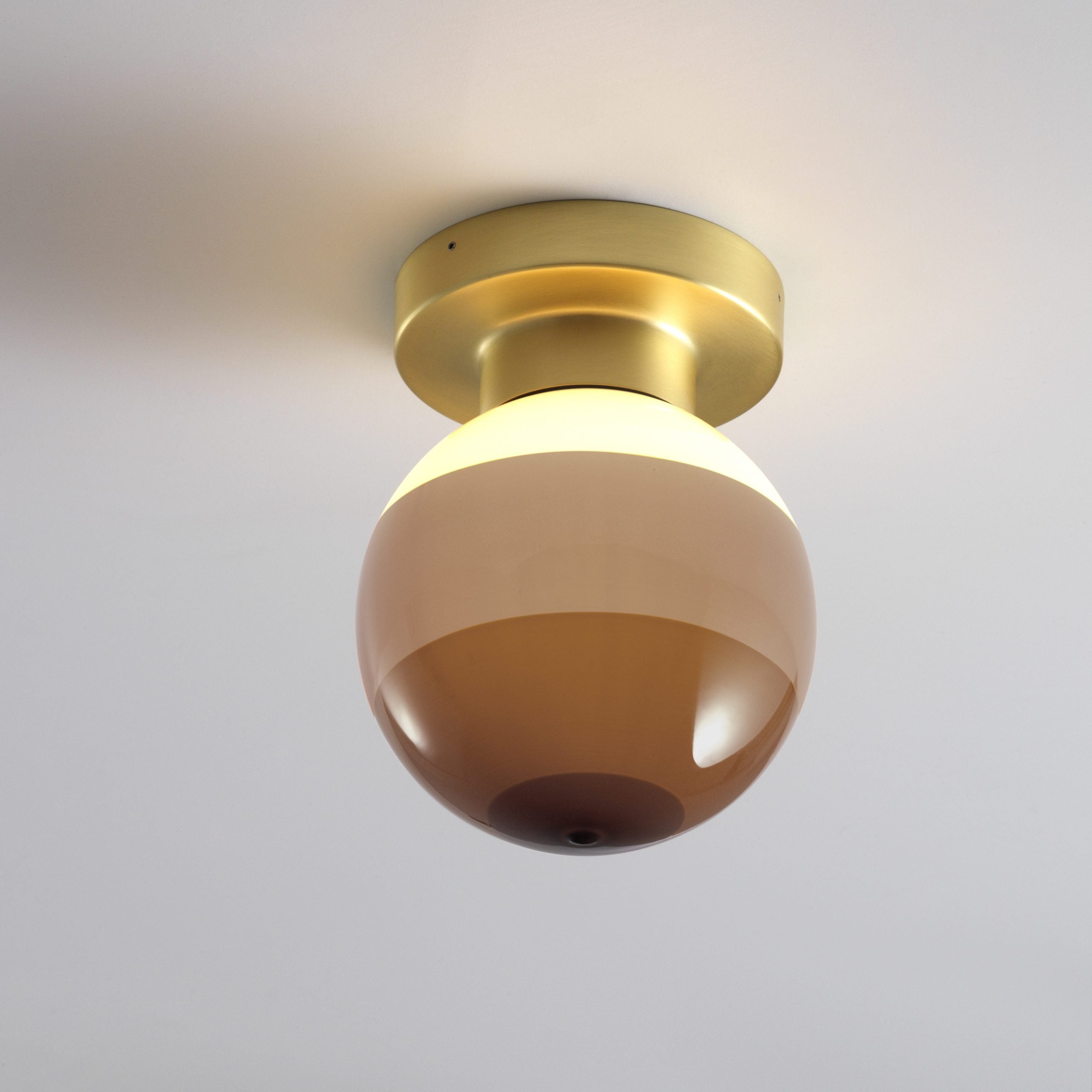 Lampa sufitowa DIPPING czekoladowy – styl nowoczesny