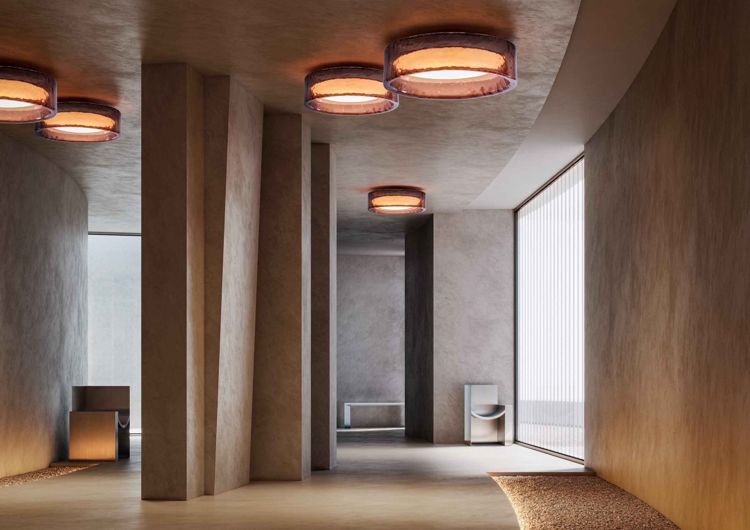 Lampa sufitowa RINGO zielony