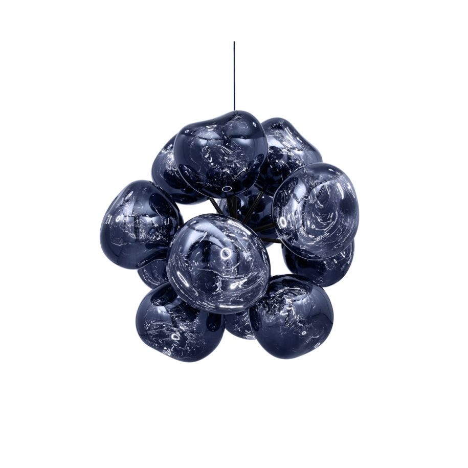 Lustr MELT BURST kouřový