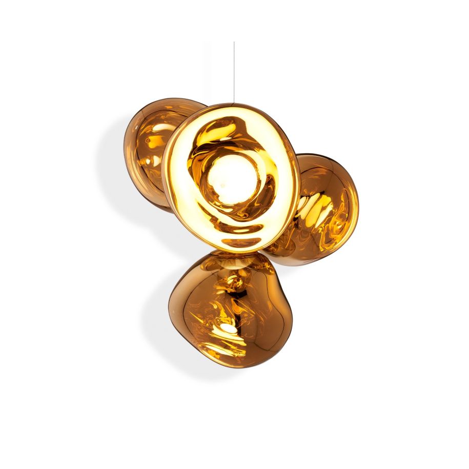 Melt Golden Chandelier