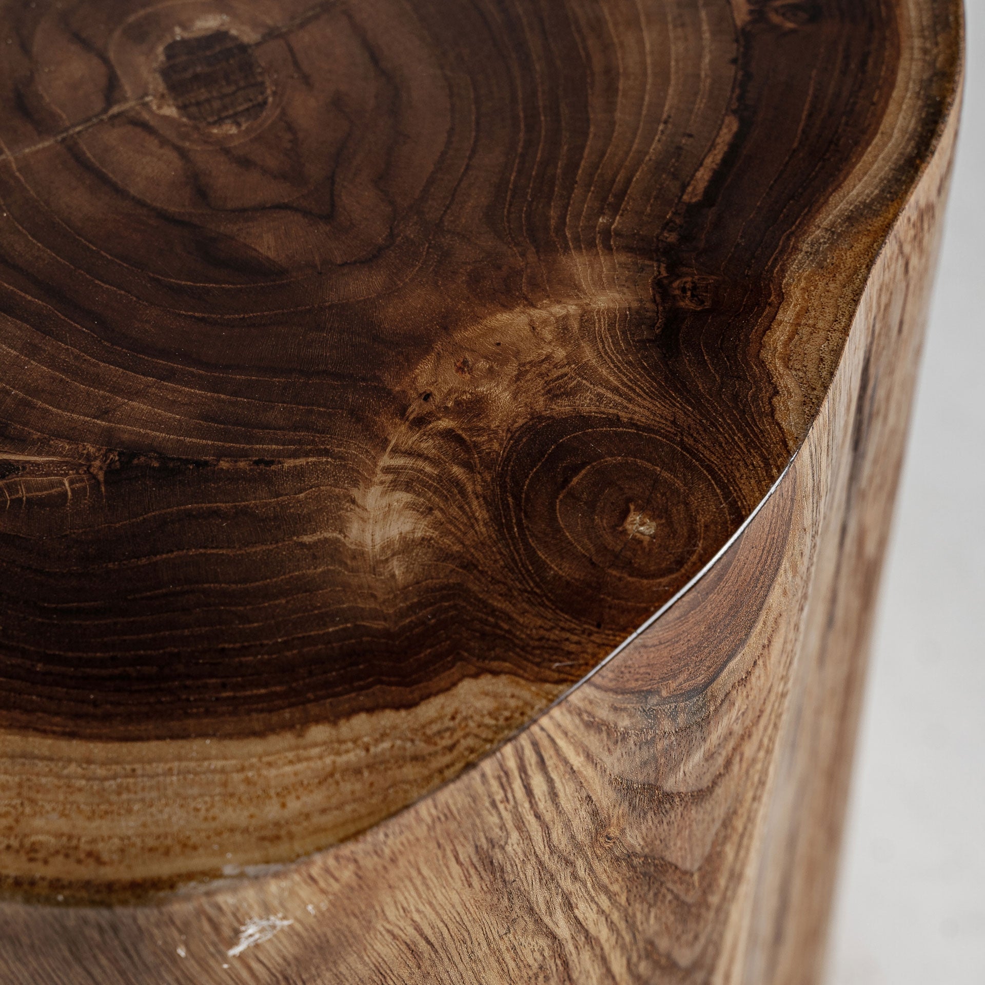 BOUIRA Side Table Suar Wood