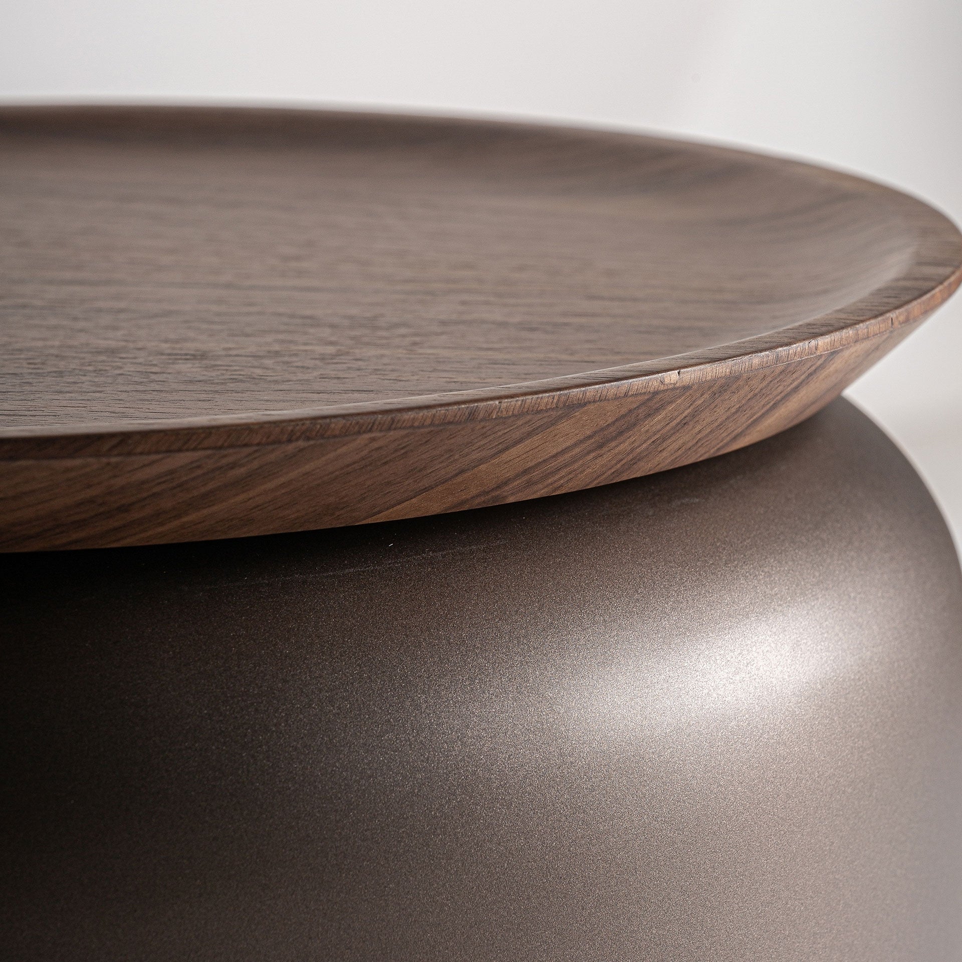 BUGDORF Brown Side Table