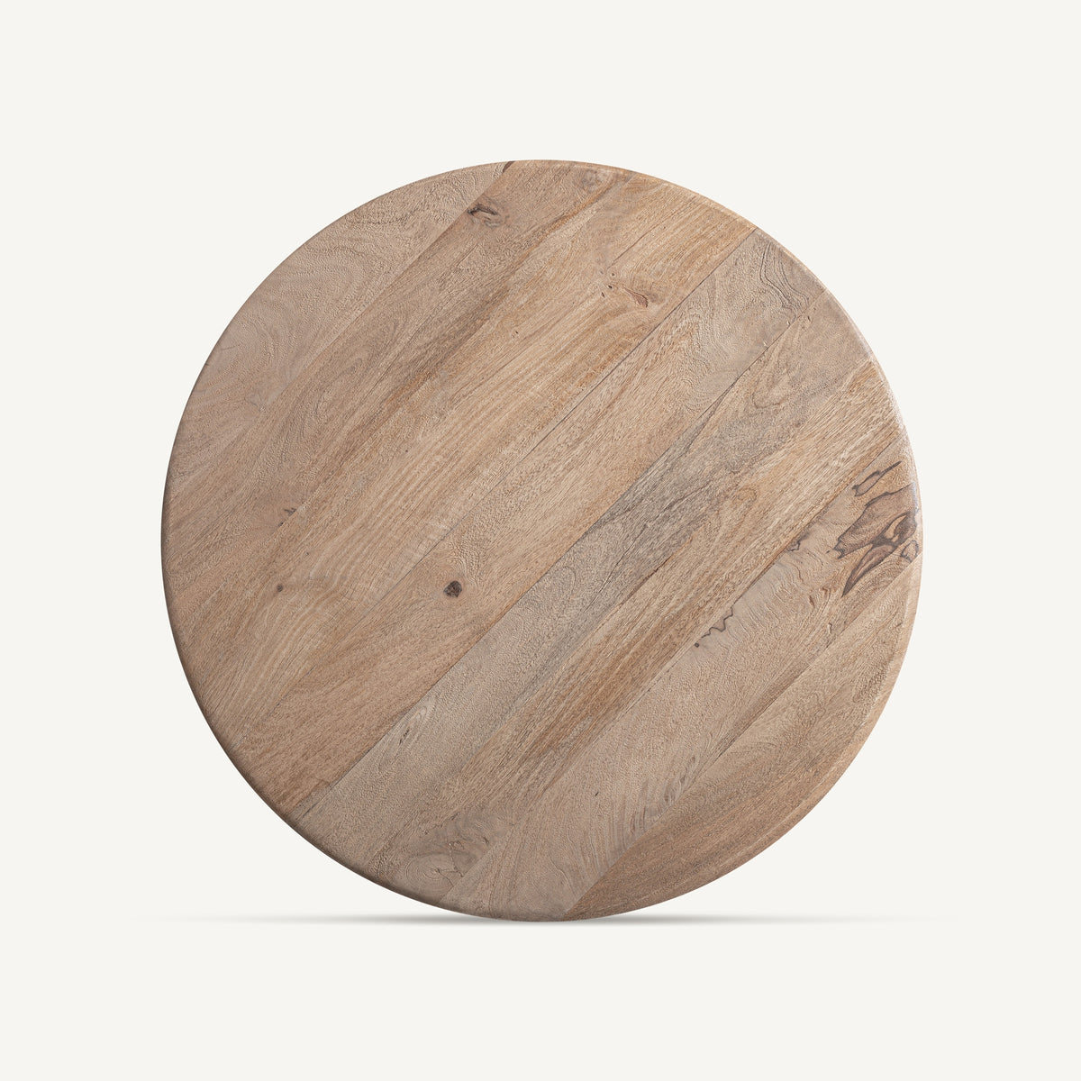 Stół barowy okrągły JACQUARD drewno mango – Vical