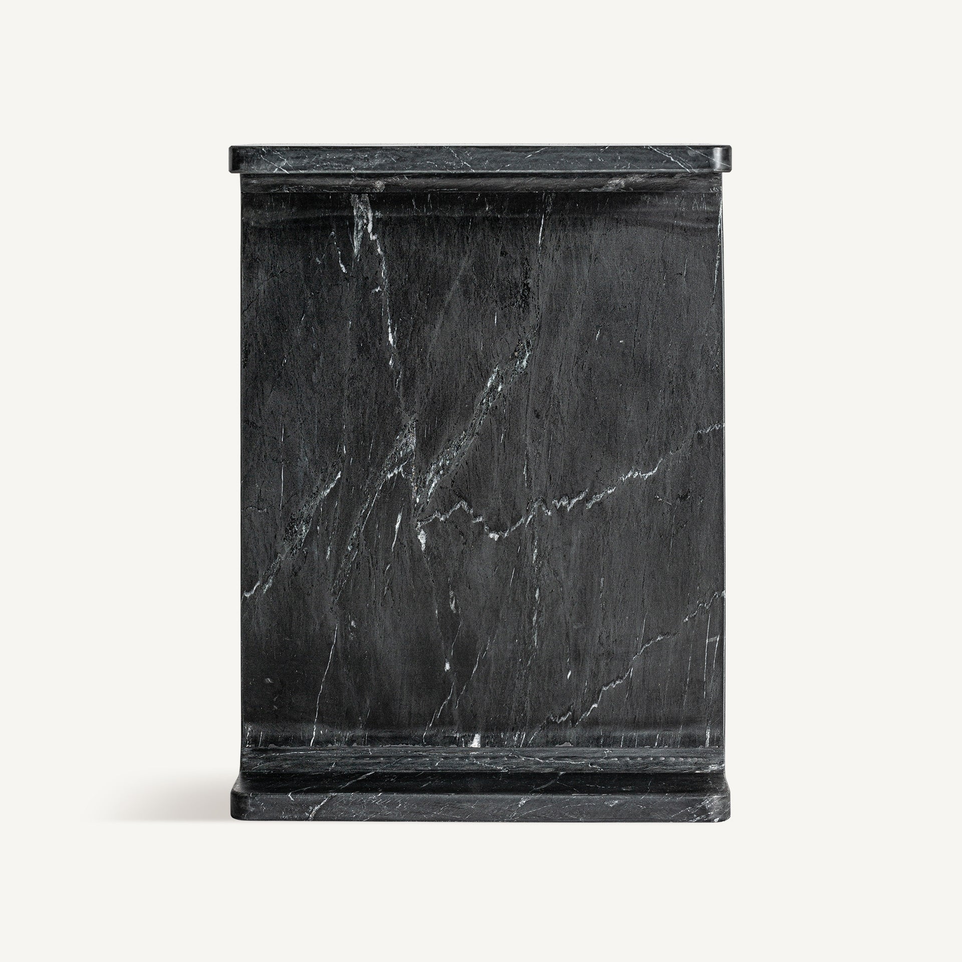 Boční stolek MARQUINA černý mramor