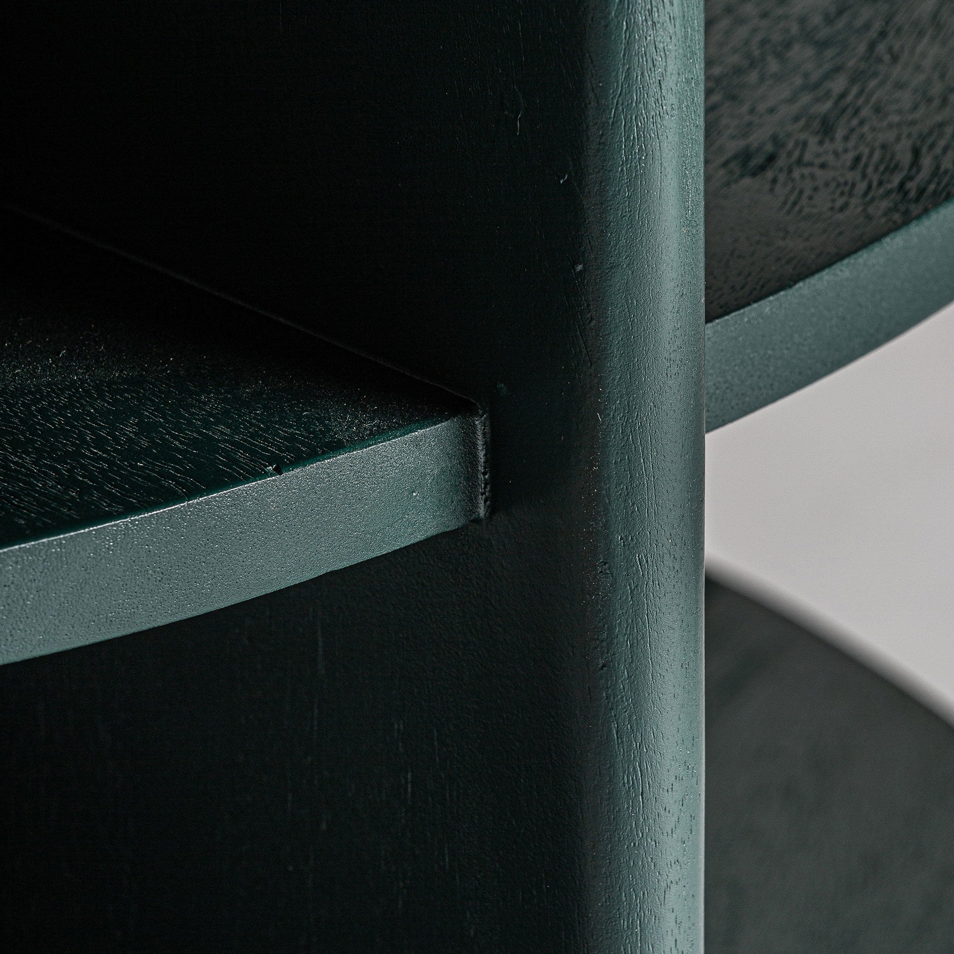 NARA Side Table Green Mango Wood